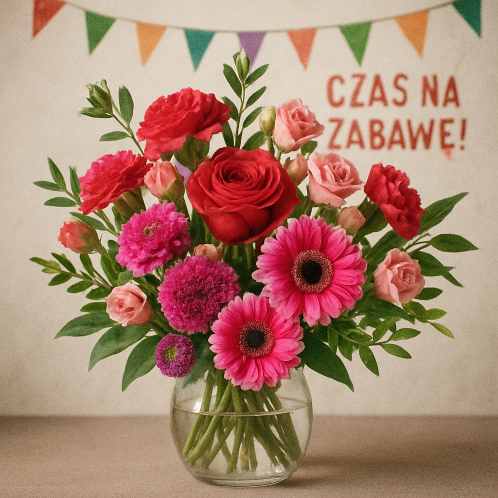 Kremowa Urodzinowa Elegancja