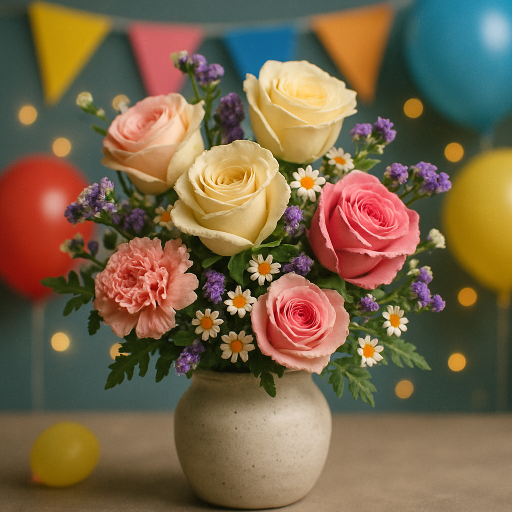 Pastelowa Urodzinowa Symfonia