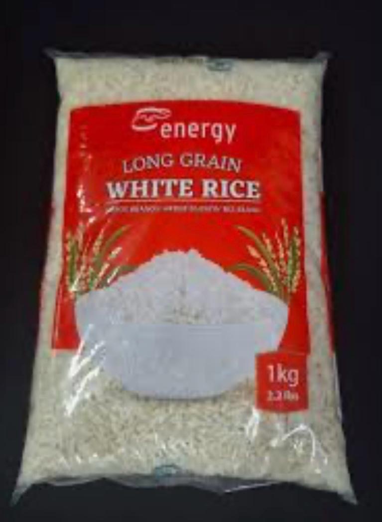 Arroz blanco de grano largo