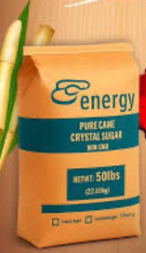 Azúcar cristal de caña pura Energy