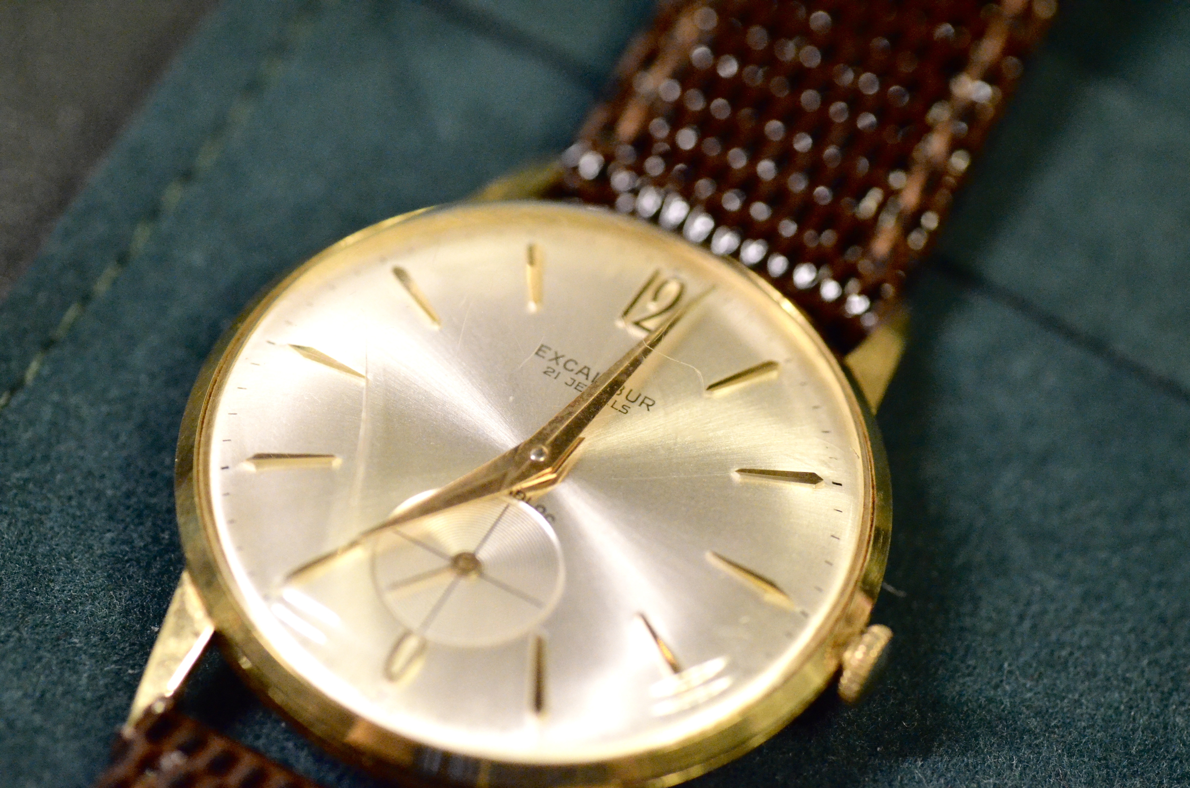 Excalibur Vintage Dress Watch