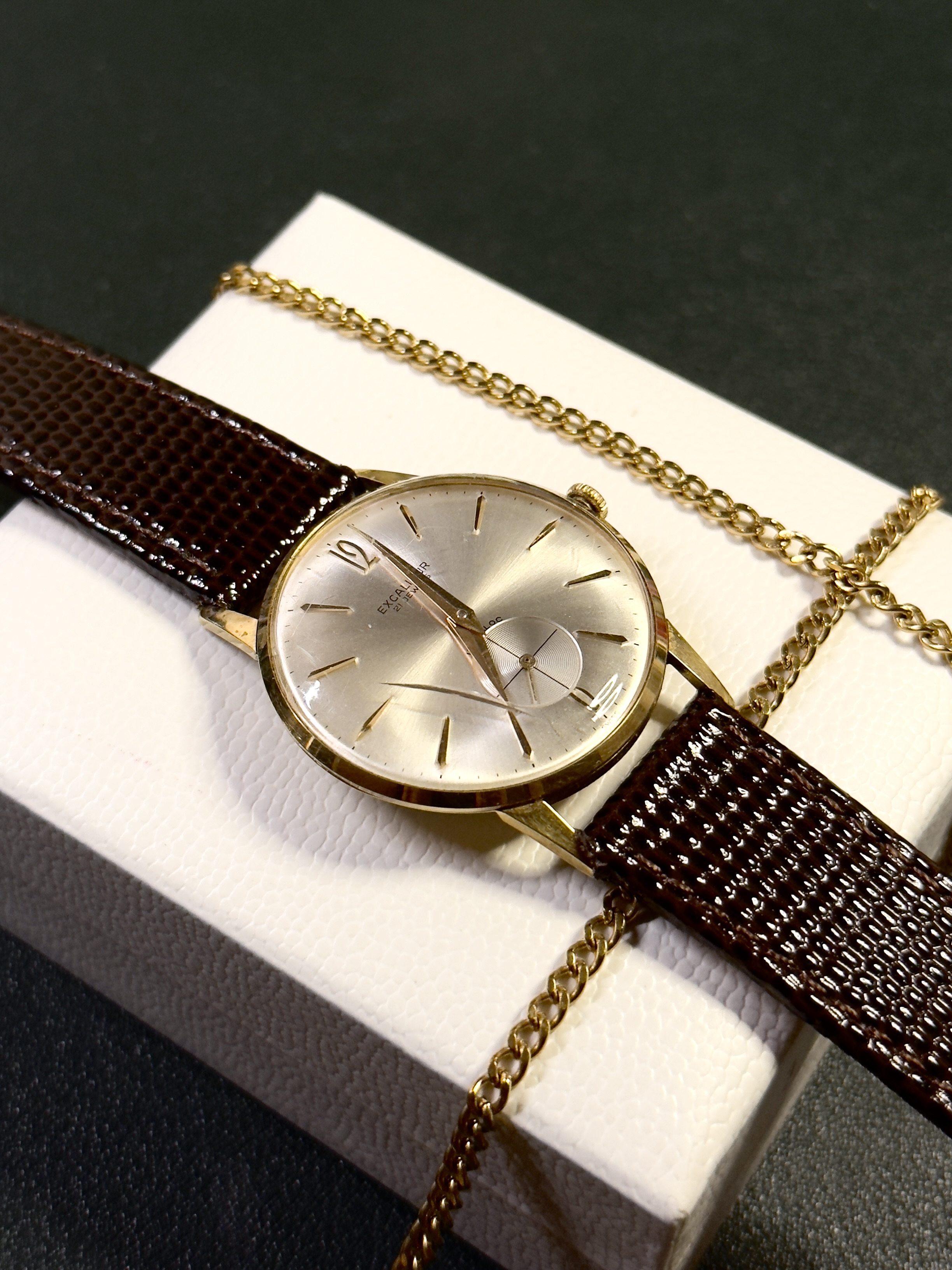 Excalibur Vintage Dress Watch
