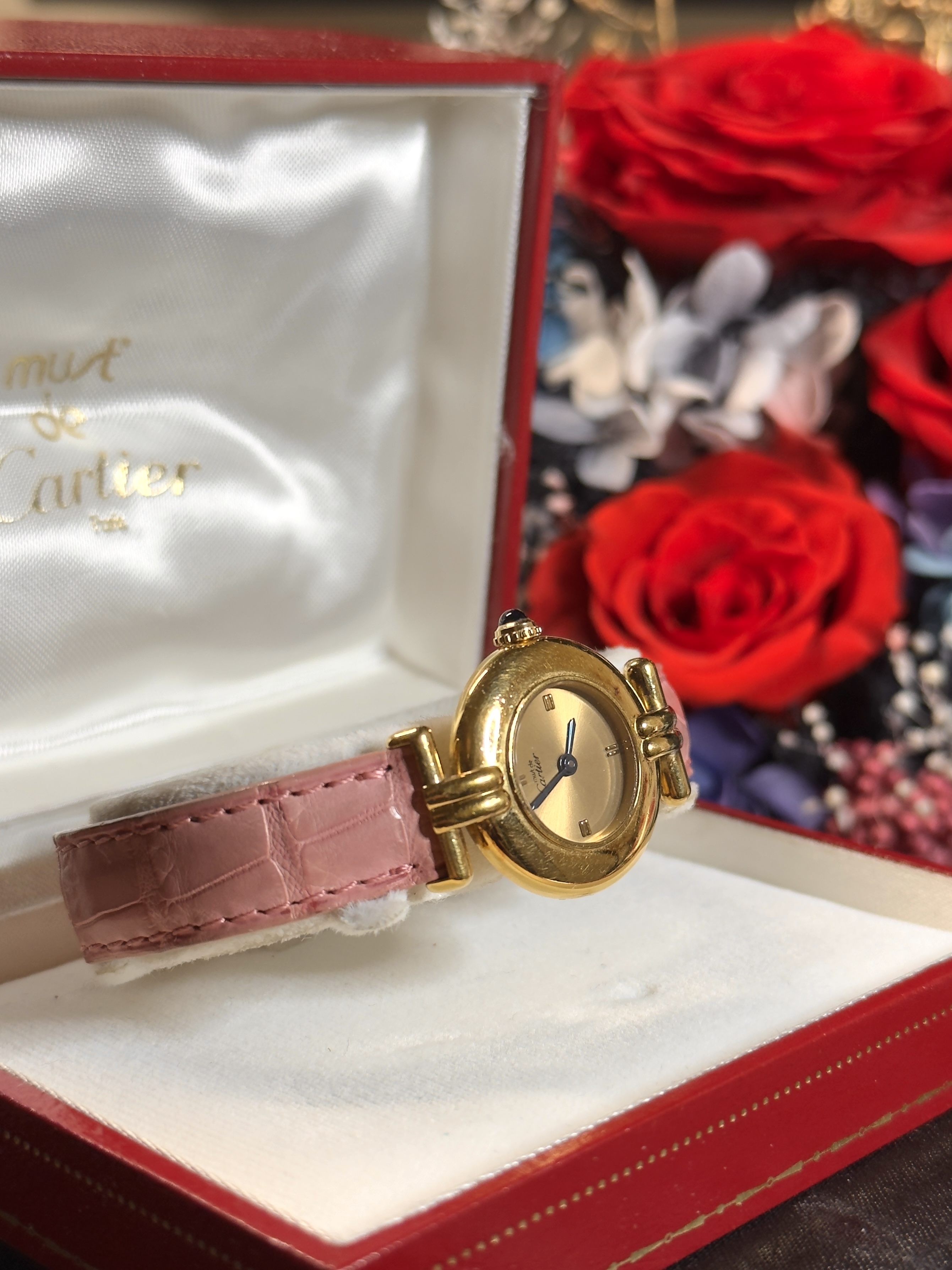 Cartier Colisée Vermeil