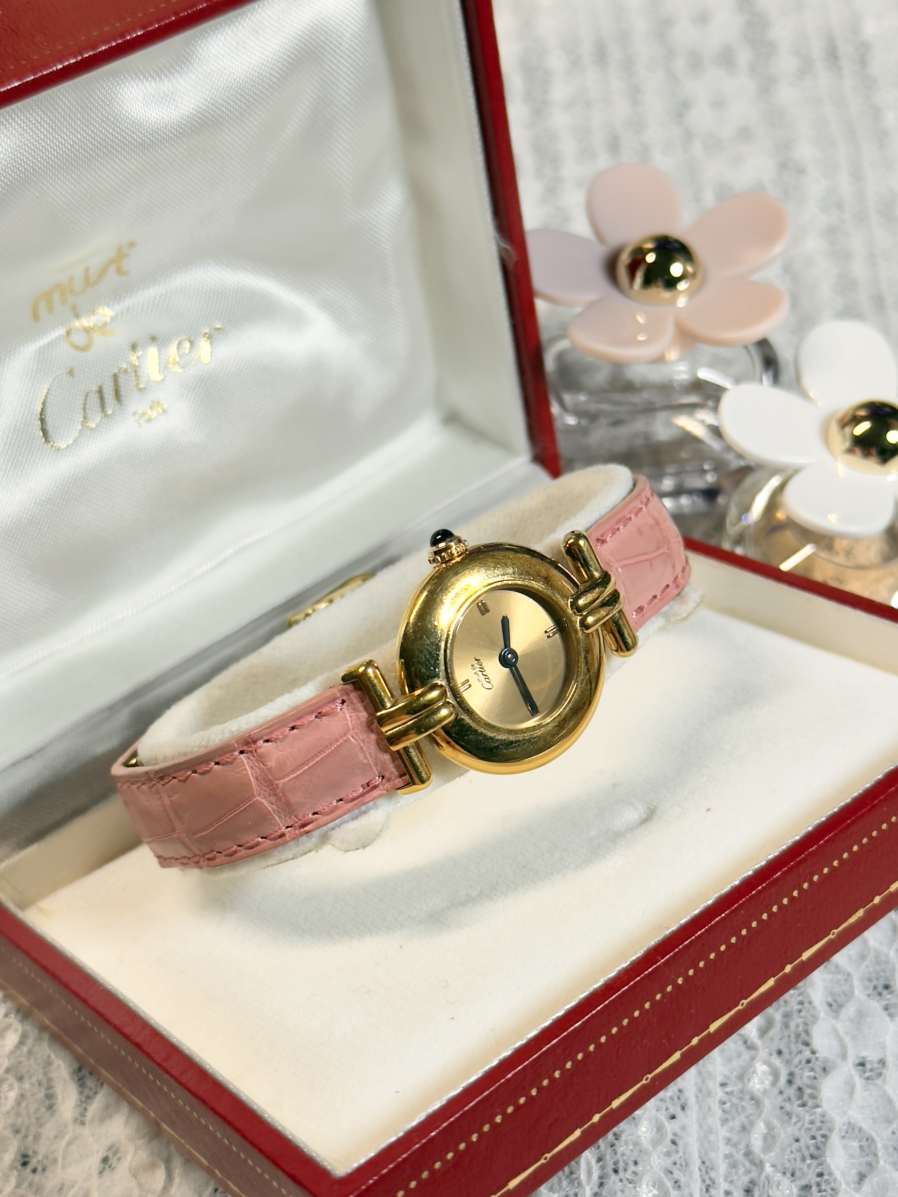 Cartier Colisée Vermeil