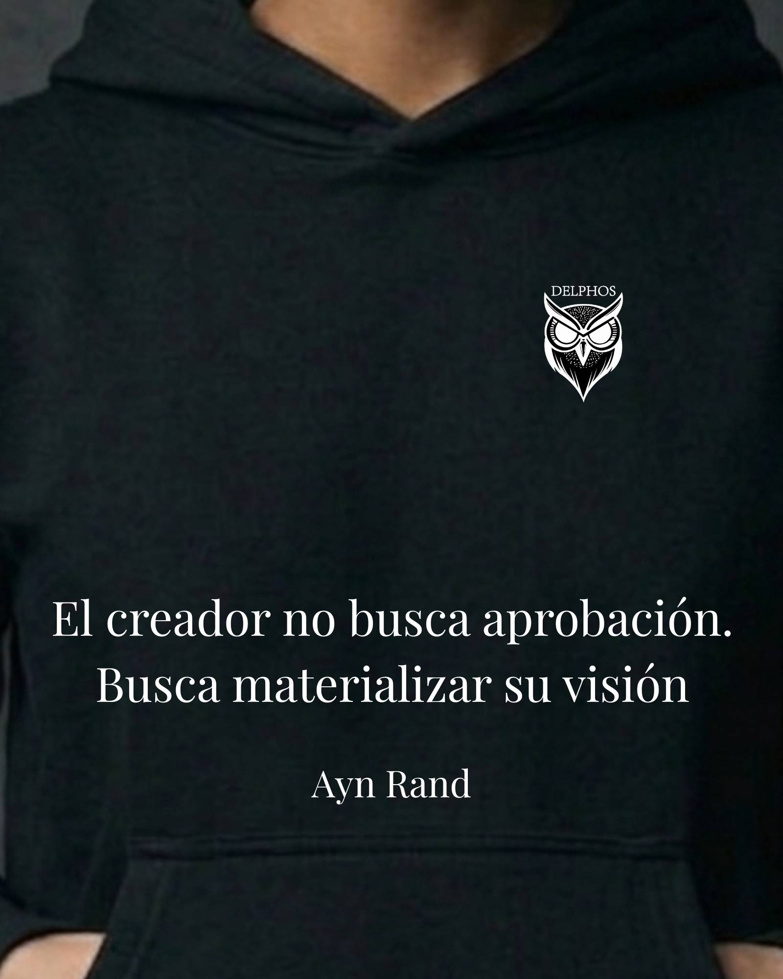Hoodie Ayn Rand - Visión
