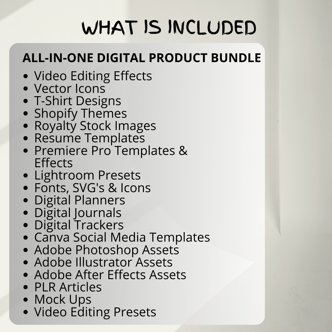 🌟 Unlock Unlimited Earning Potential with the Digital Product Mega Bundle 🌟