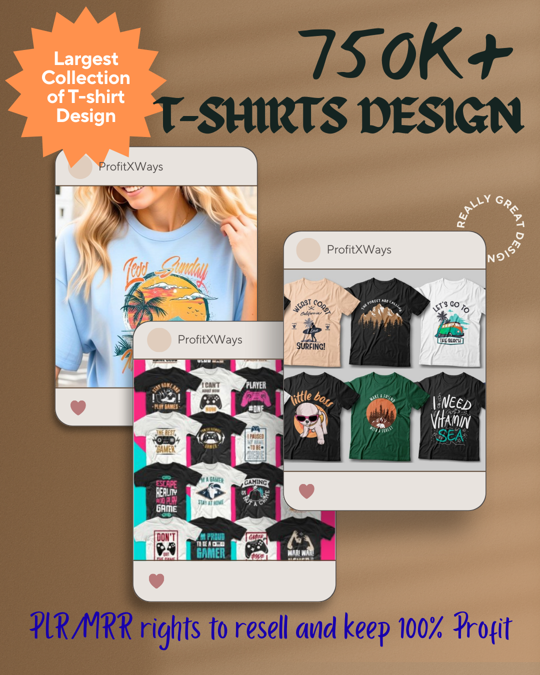 👕 Unlock 750,000+ T-Shirt Designs