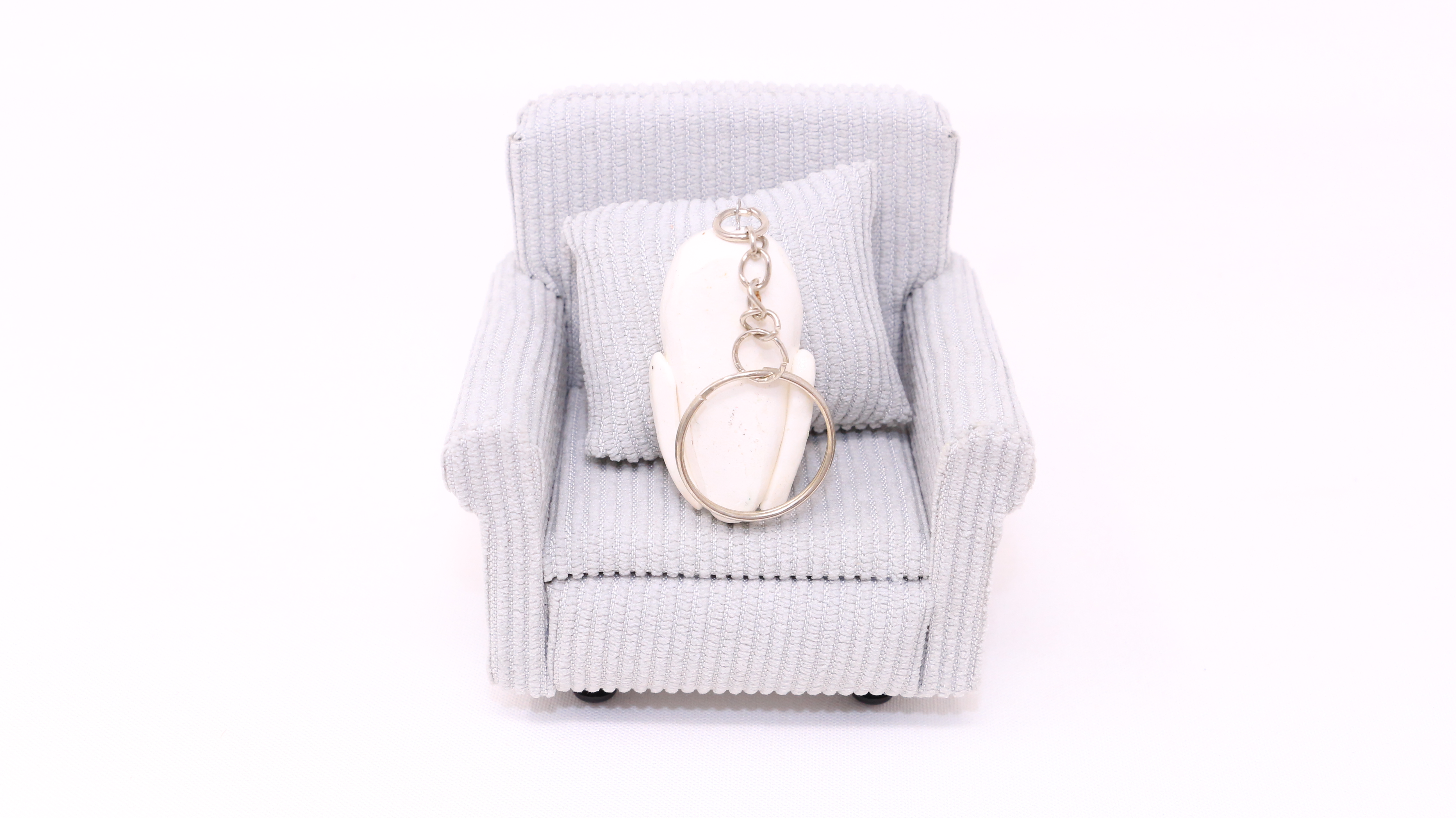 Pierre Anti-Stress "Hibou Blanc"