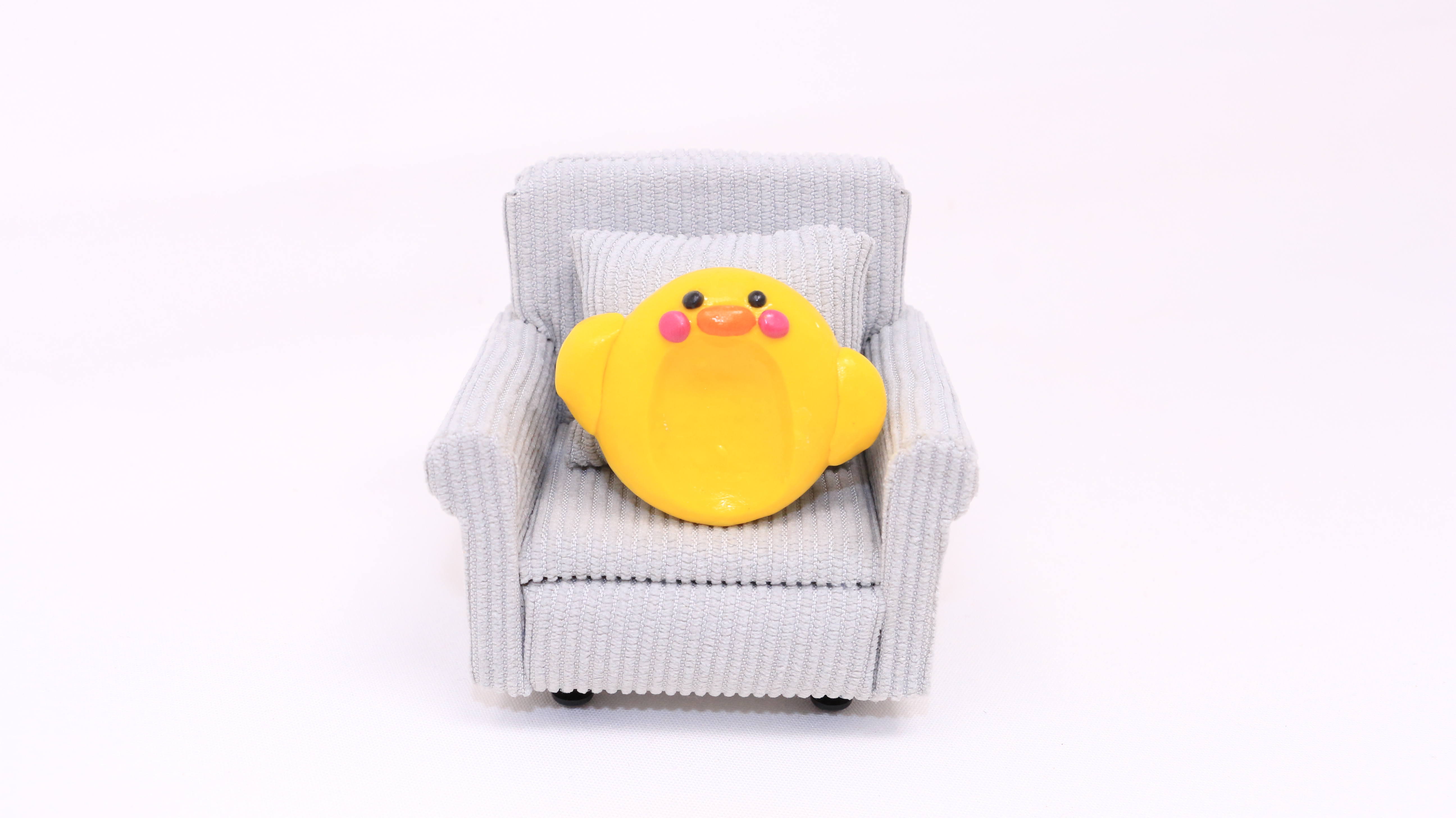 Worry stone en forme de poussin/Chick-shaped worry stone