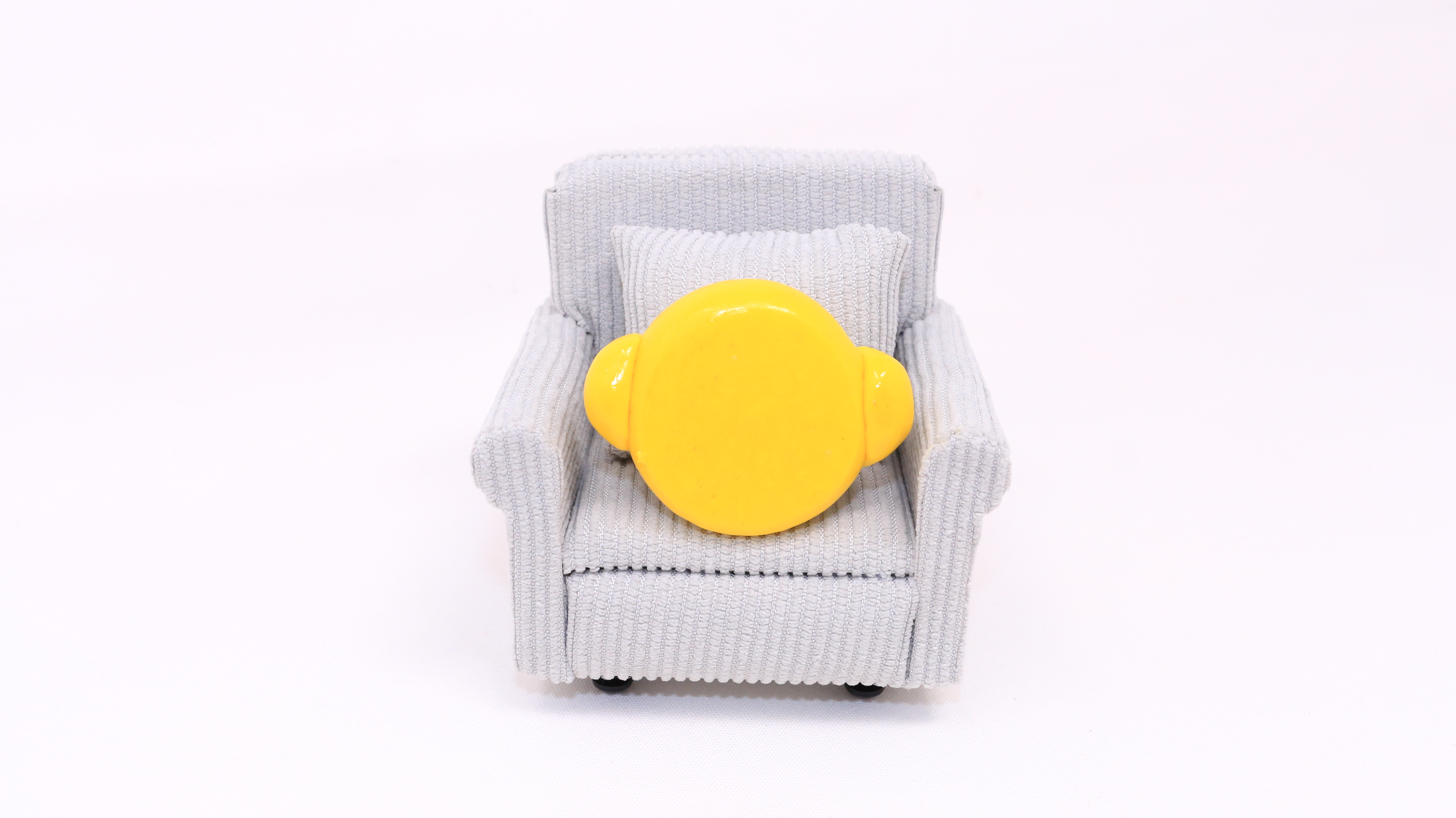 Worry stone en forme de poussin/Chick-shaped worry stone