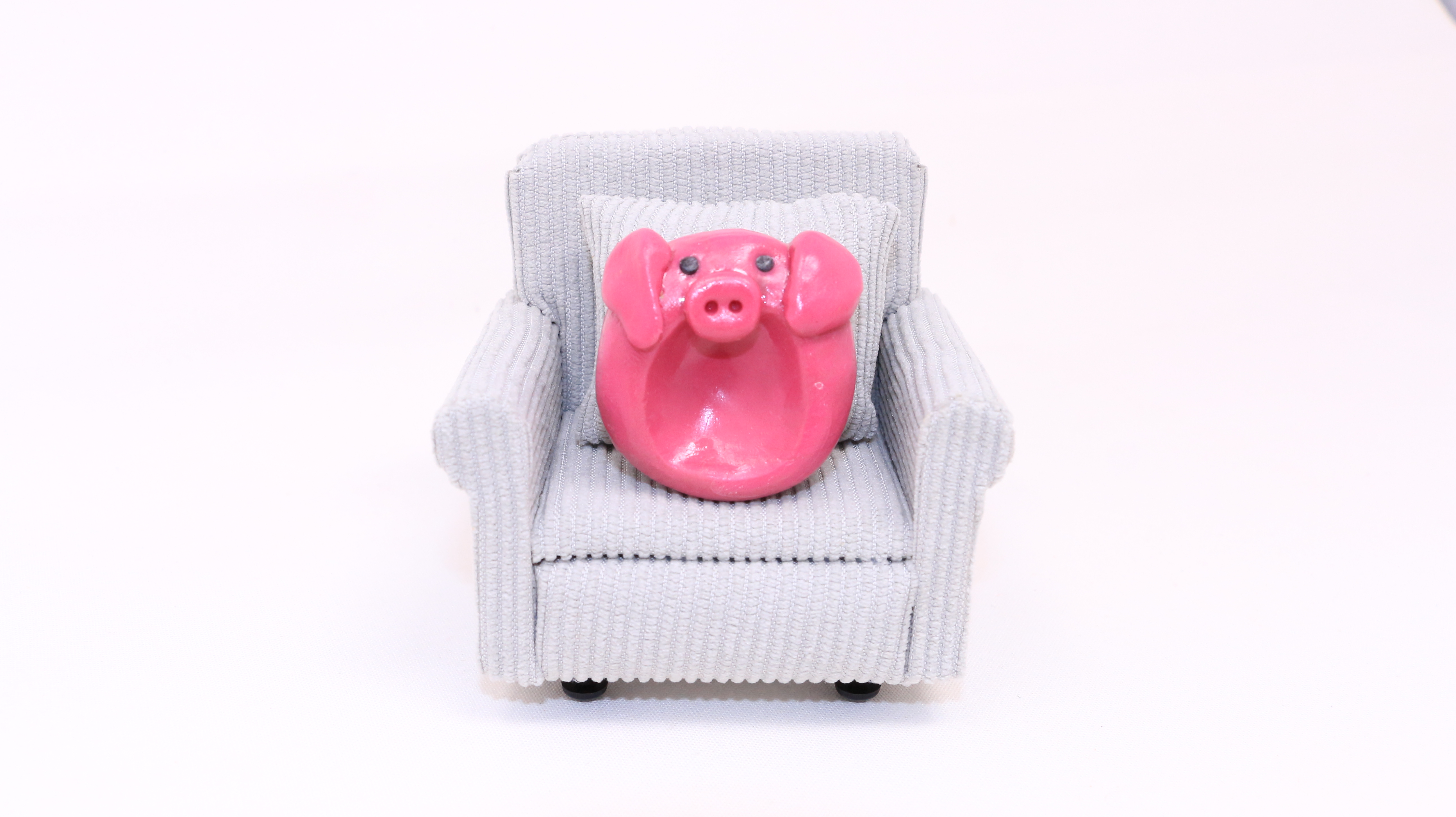 Pierre du calme cochon/ Worry stone little porc