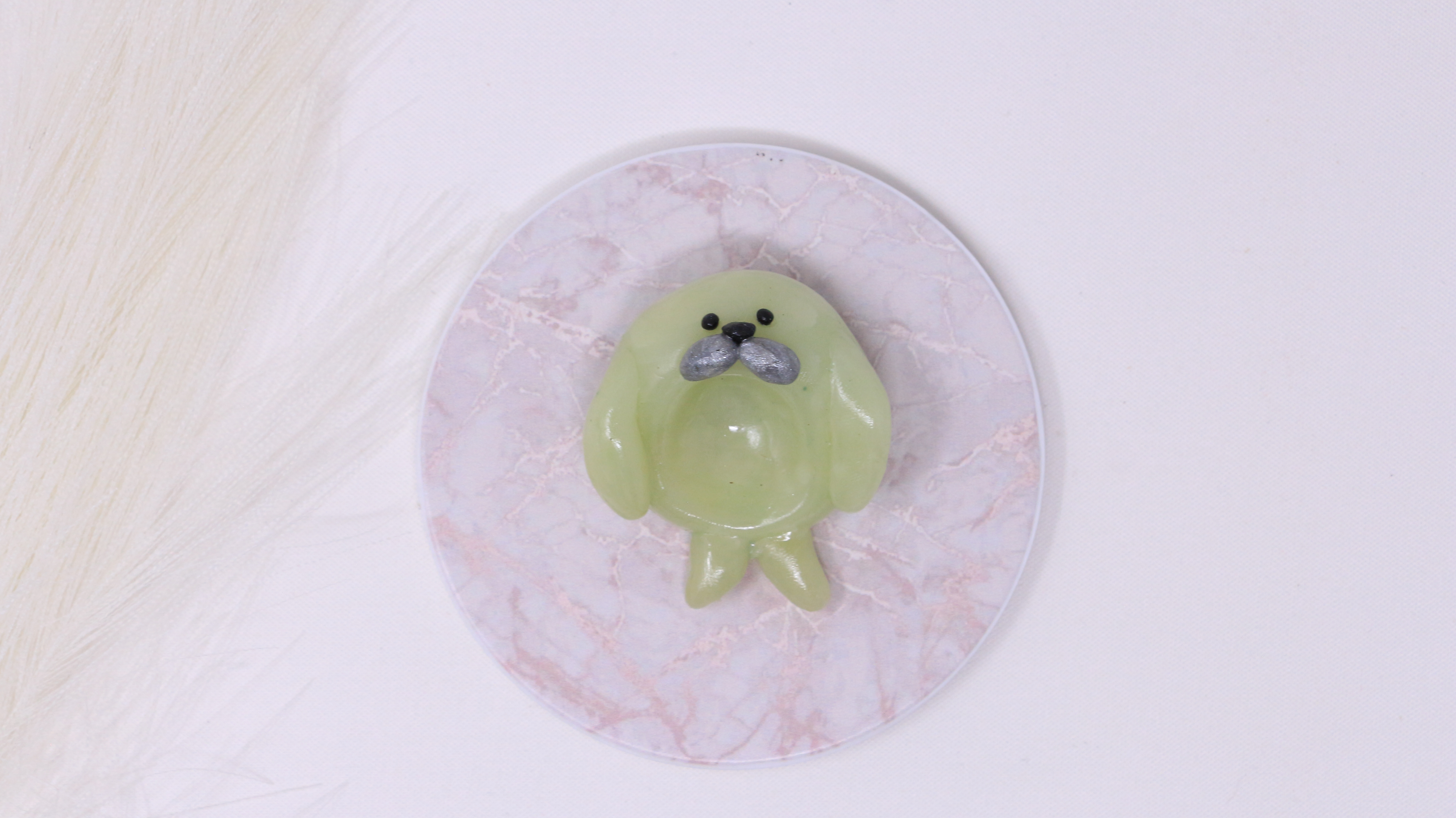 Pierre du calme phoque/ Worry stone seal