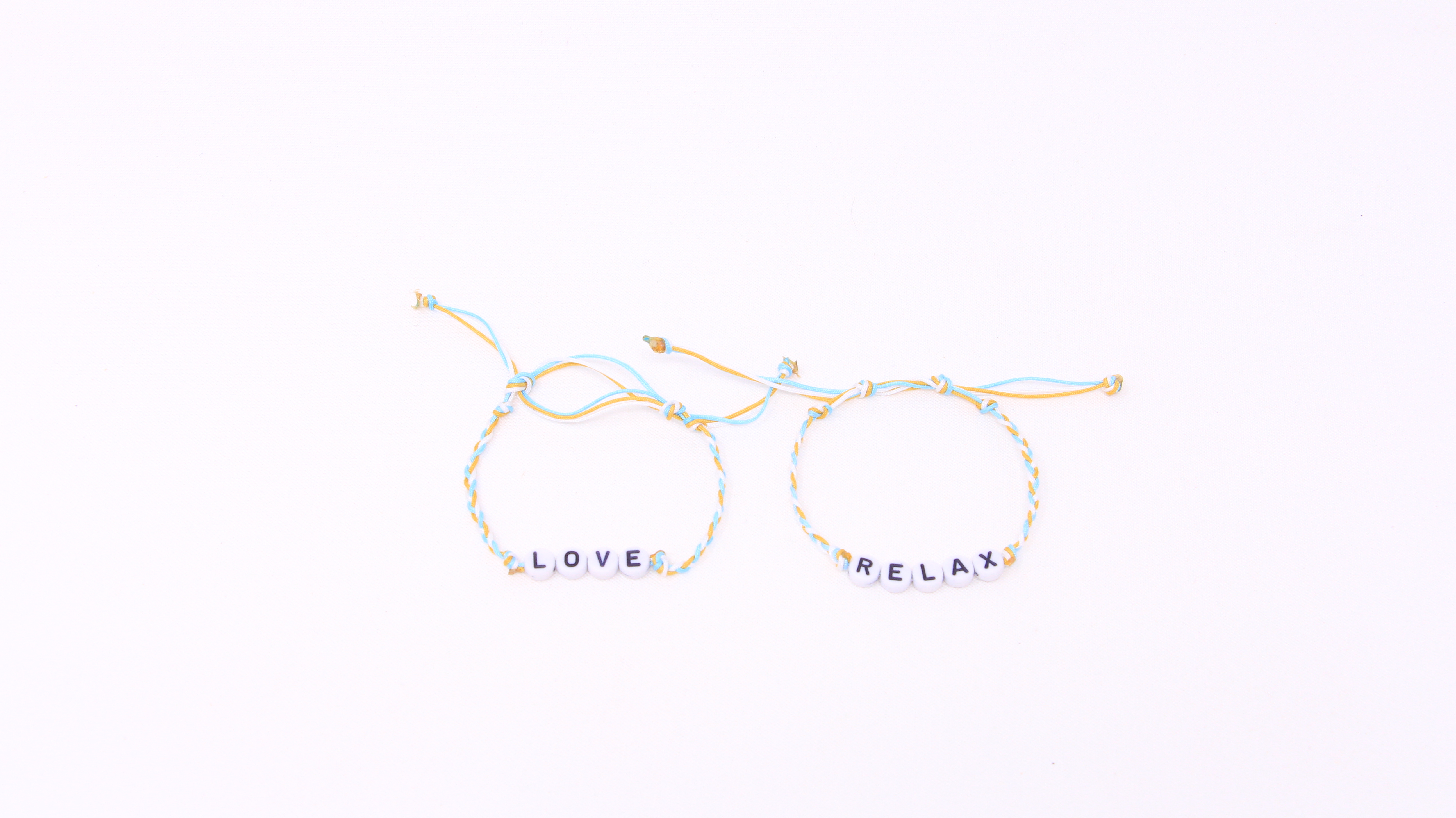 Bracelet Personnalisable Bleu-Blanc