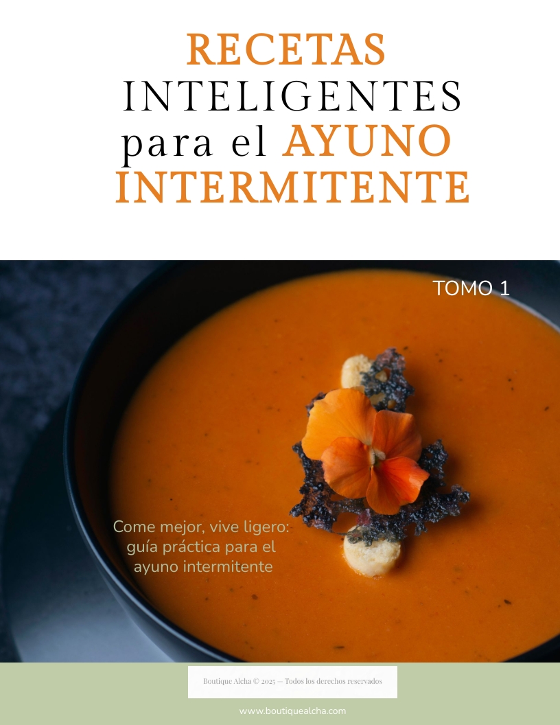 RECETAS INTELIGENTES para el AYUNO INTERMITENTE