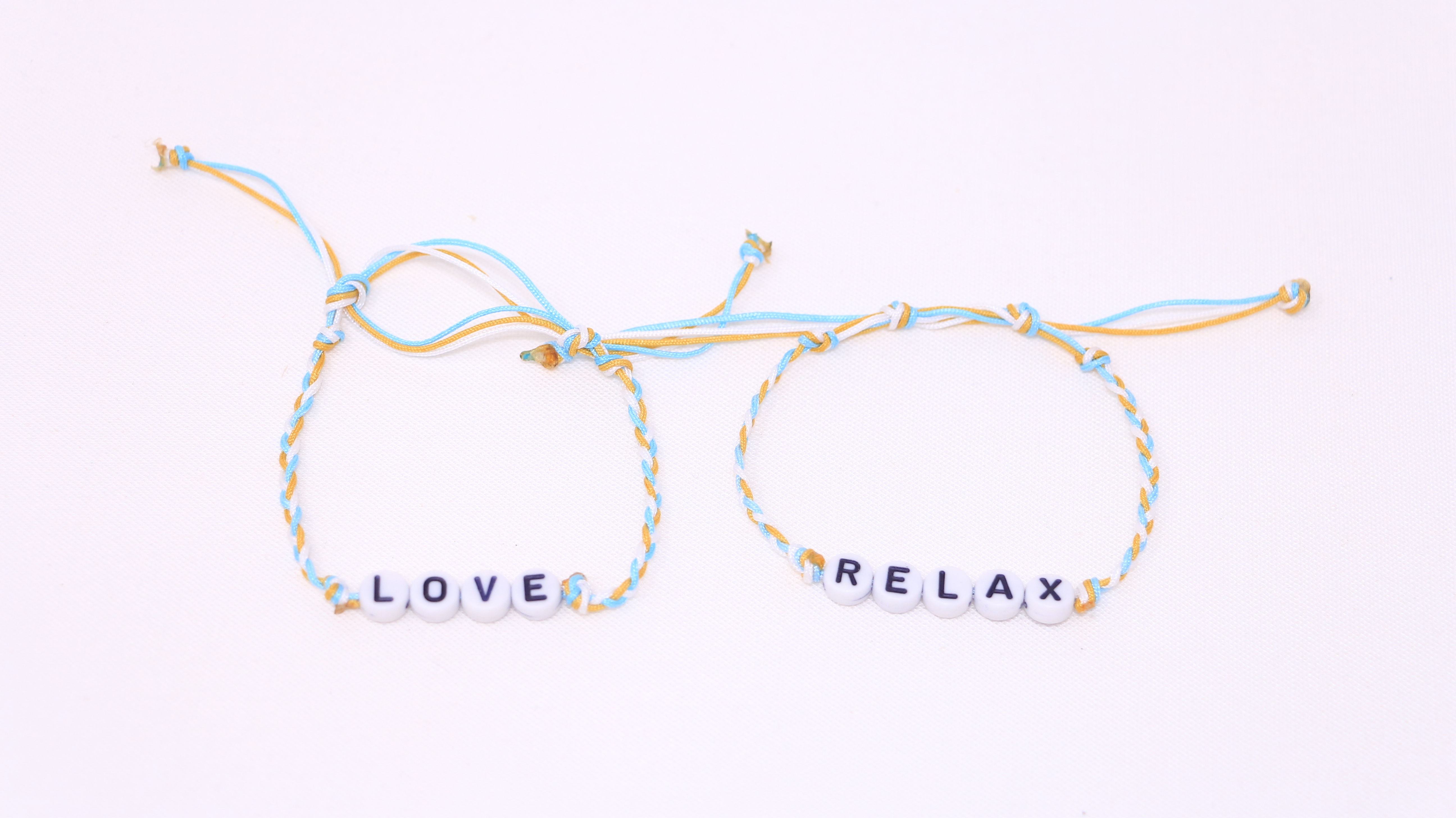 Bracelet Personnalisable Bleu-Blanc