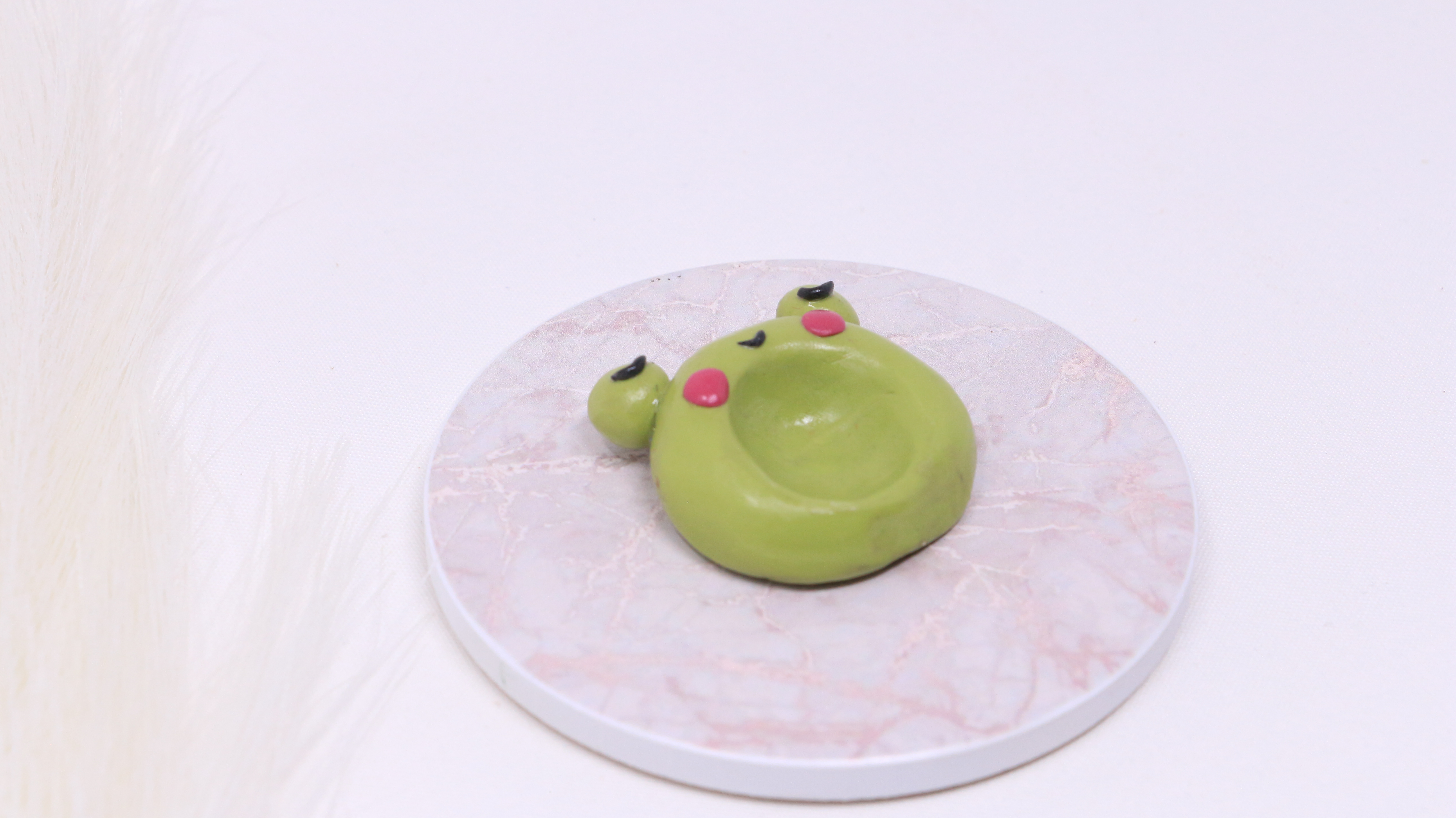 Pierre du calme grenouille/ Worry stone frog