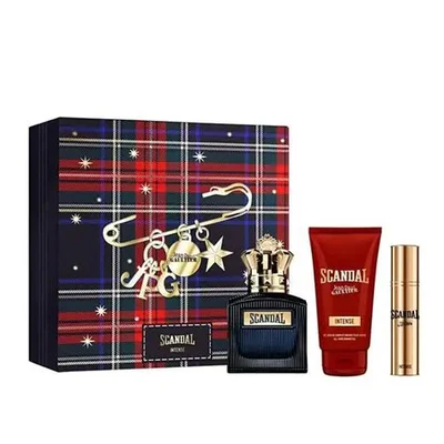 JEAN PAUL SCANDAL INTENSE POUR HOMME EDP INTENSE 100 ML + 10 ML + G/D 75 ML