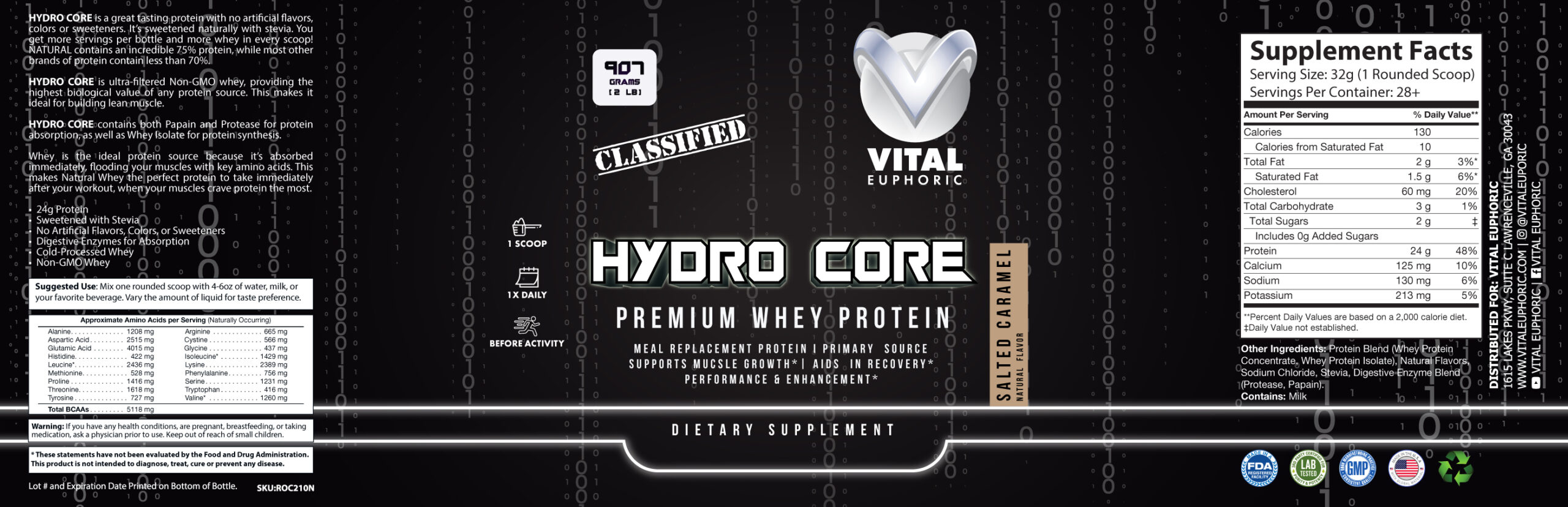 Hydro Core – Salted Caramel