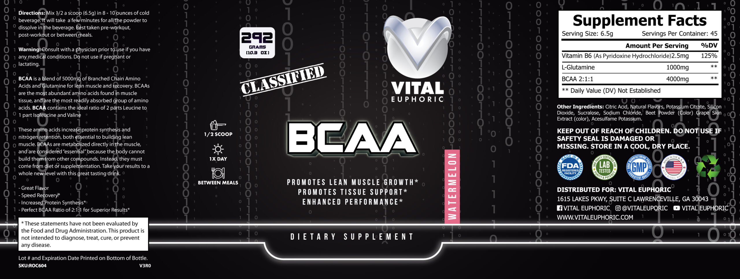 BCAA Watermelon