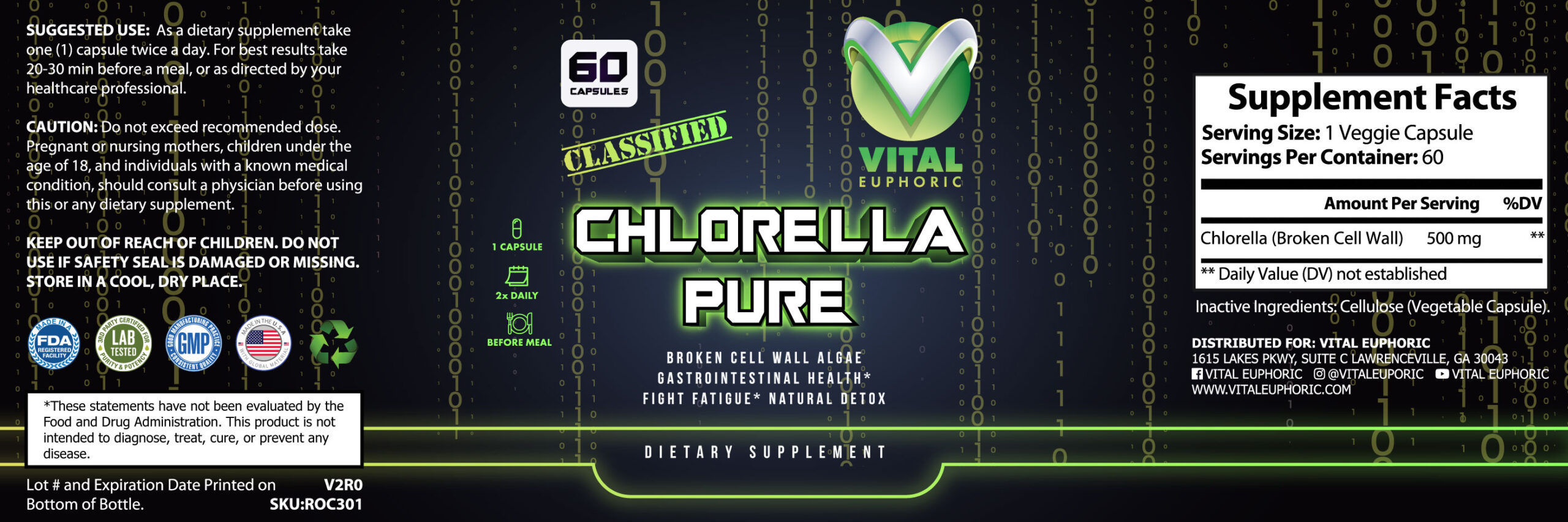 Chlorella Pure