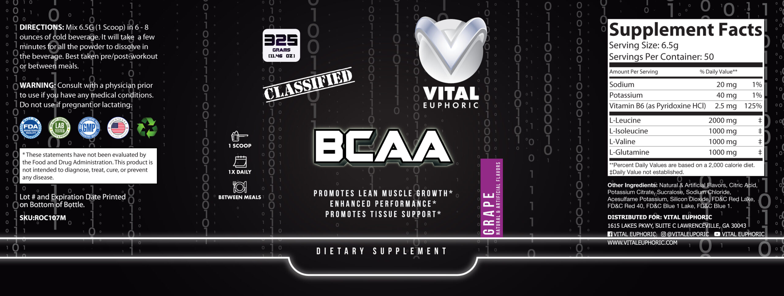 BCAA Grape