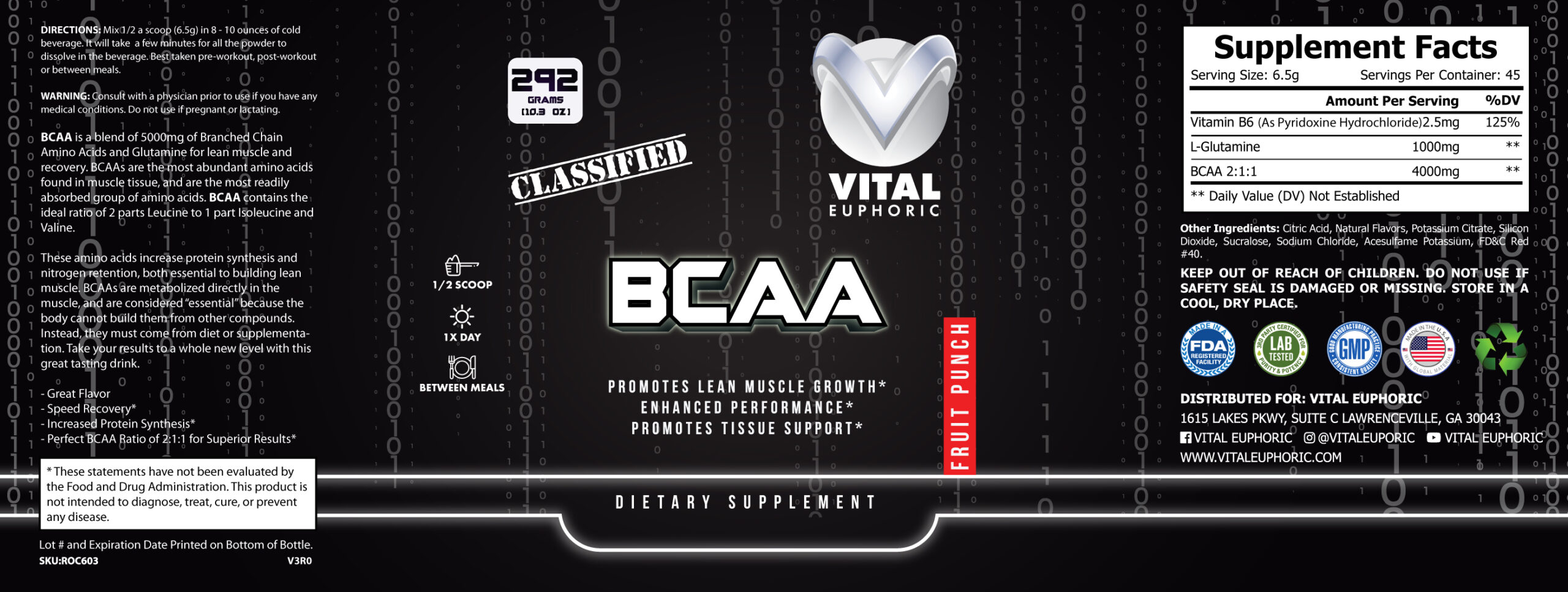 BCAA Fruit Punch