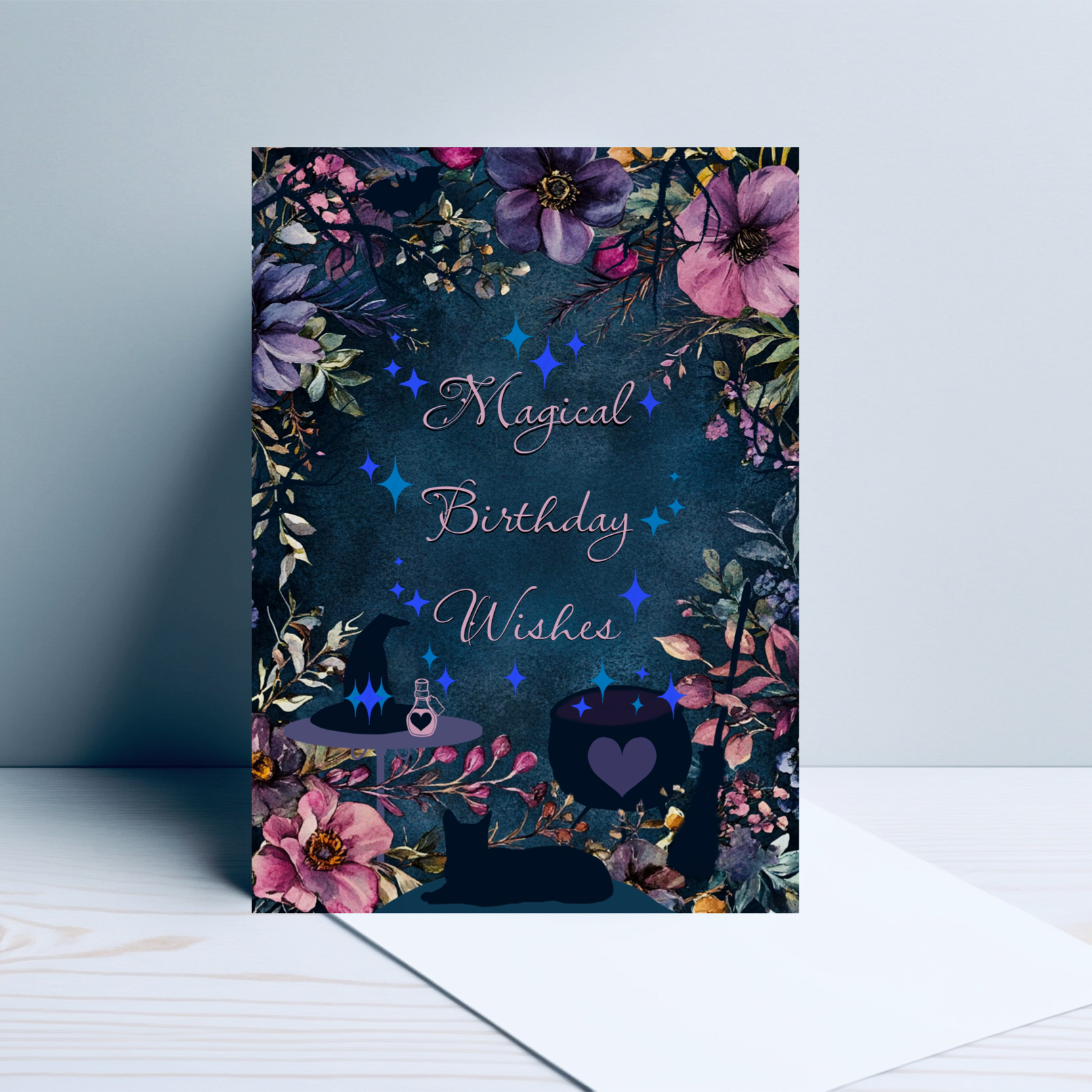 Witchy Birthday Card