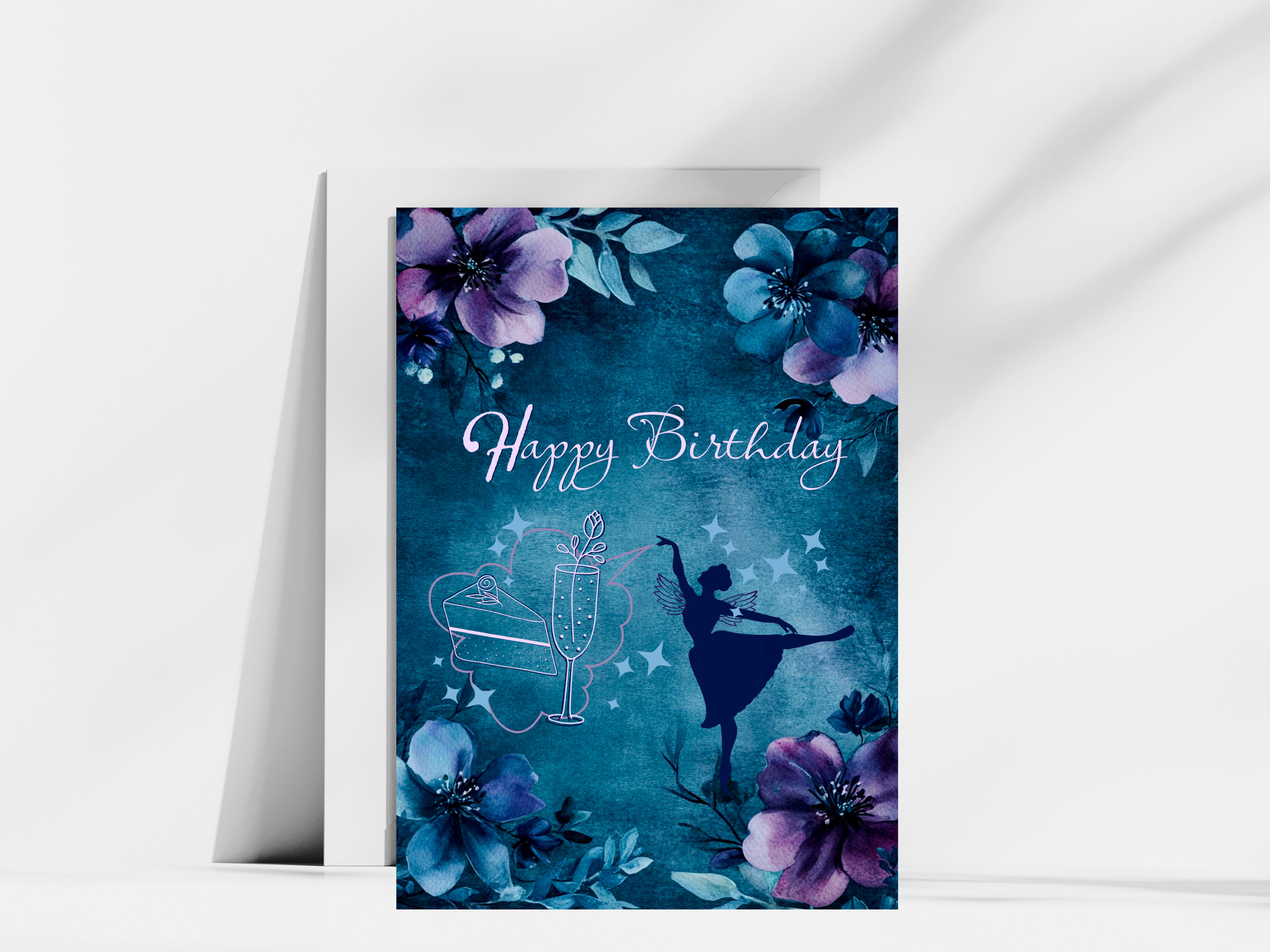 Dancing Fairy Birthday Card