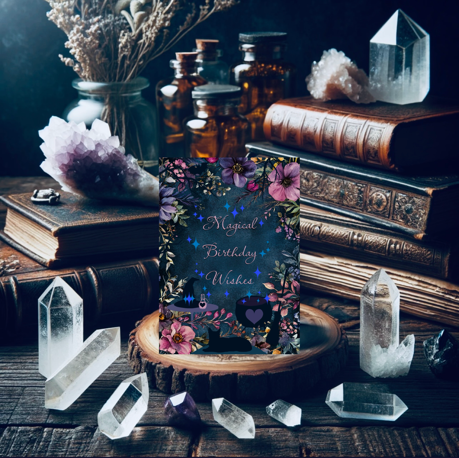 Witchy Birthday Card