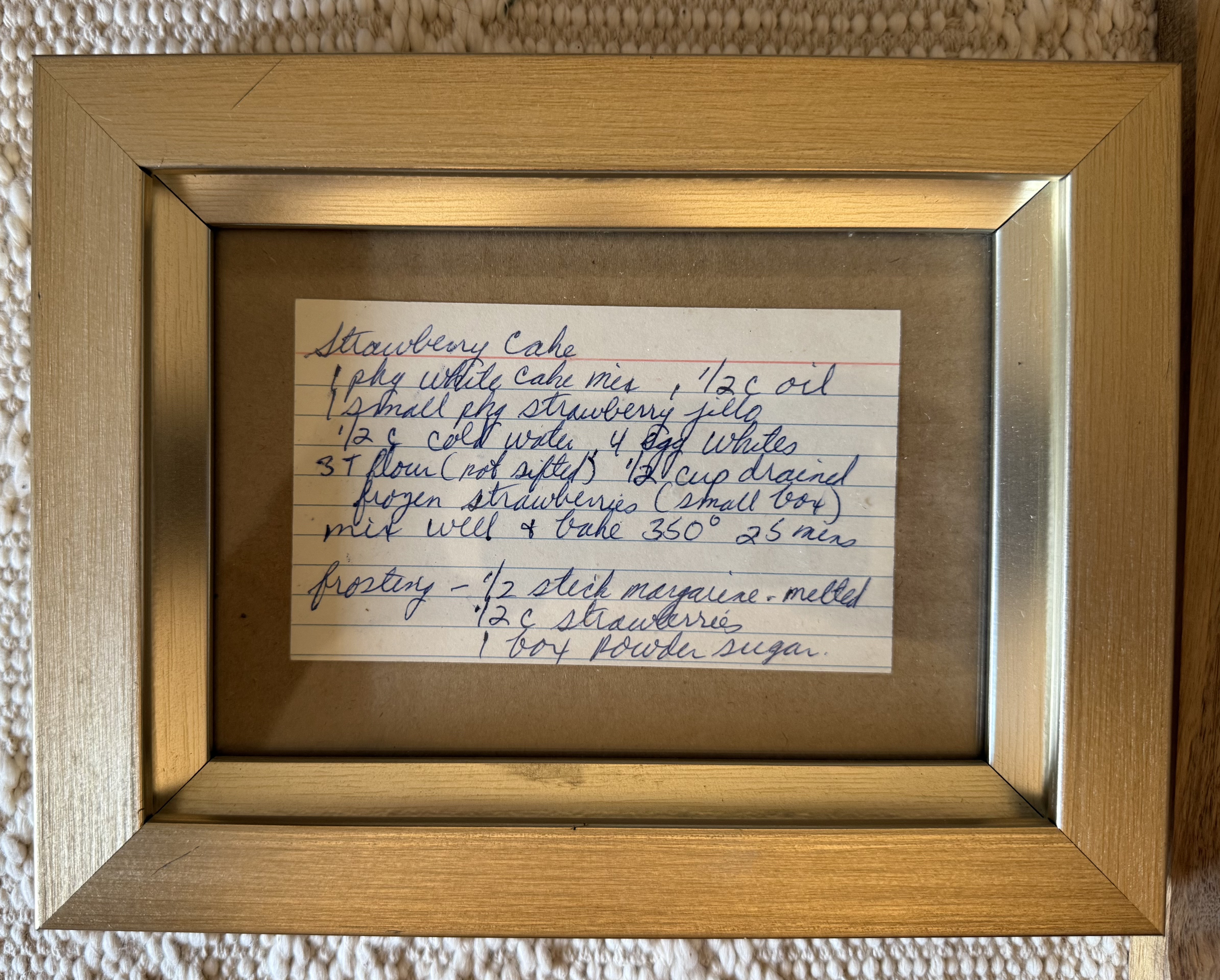 Grandma's Recipes Engraved Cutting Board