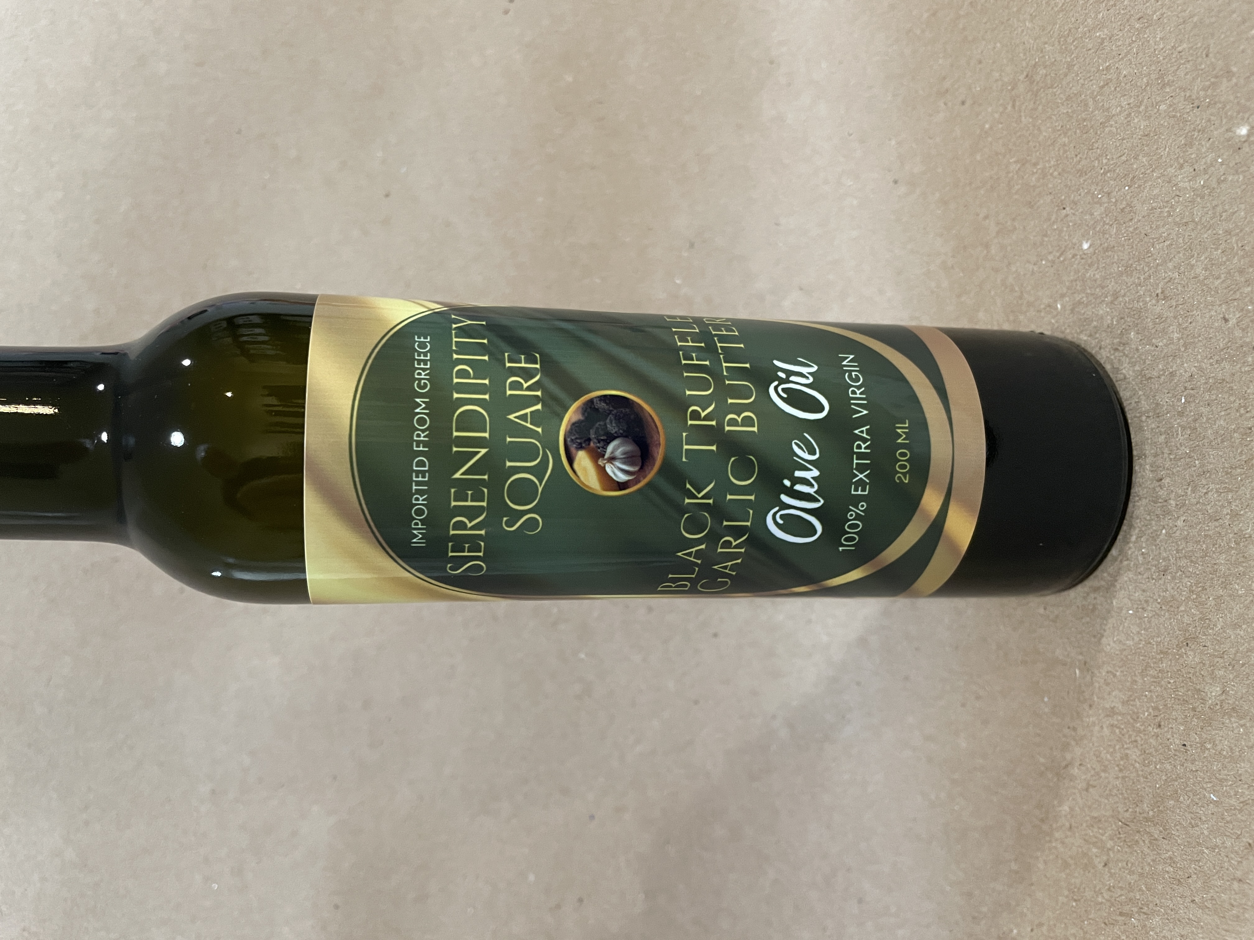 Black Truffle Garlic Butter Olive Oil