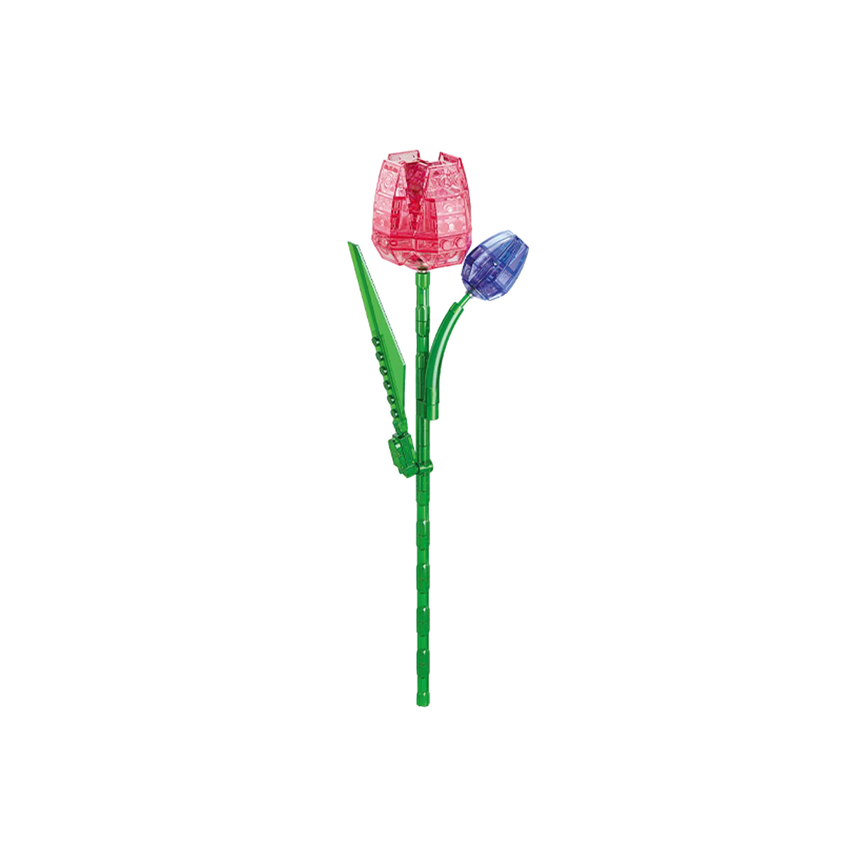 Tulip Buildable Plastic Flowers