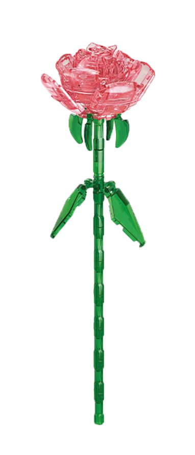 Pink Flower Buildable Plastic Flowers