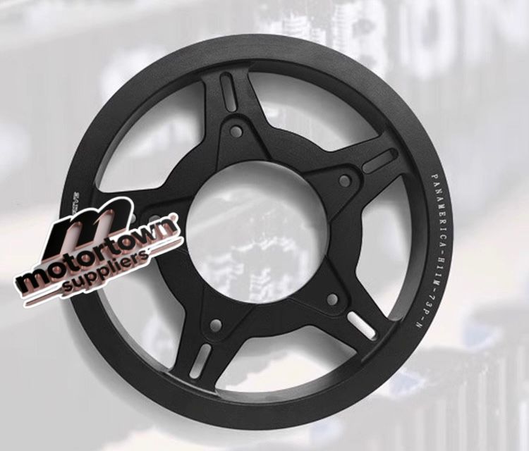 Harley-Davidson Pan America Belt Conversion Set | Belt Drive Upgrade Kit (Front & Rear Pulley + Belt)