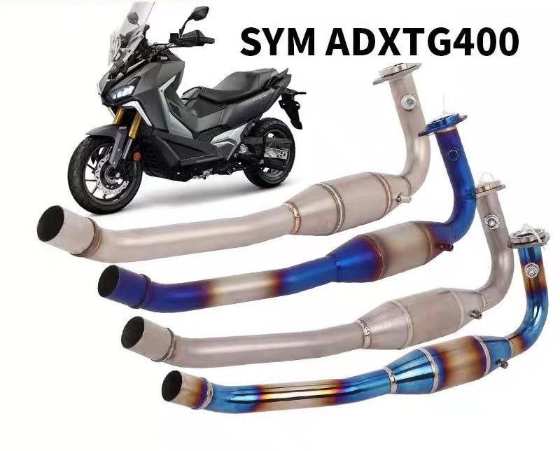 SYM ADXTG400 Full System Exhaust Pipe
