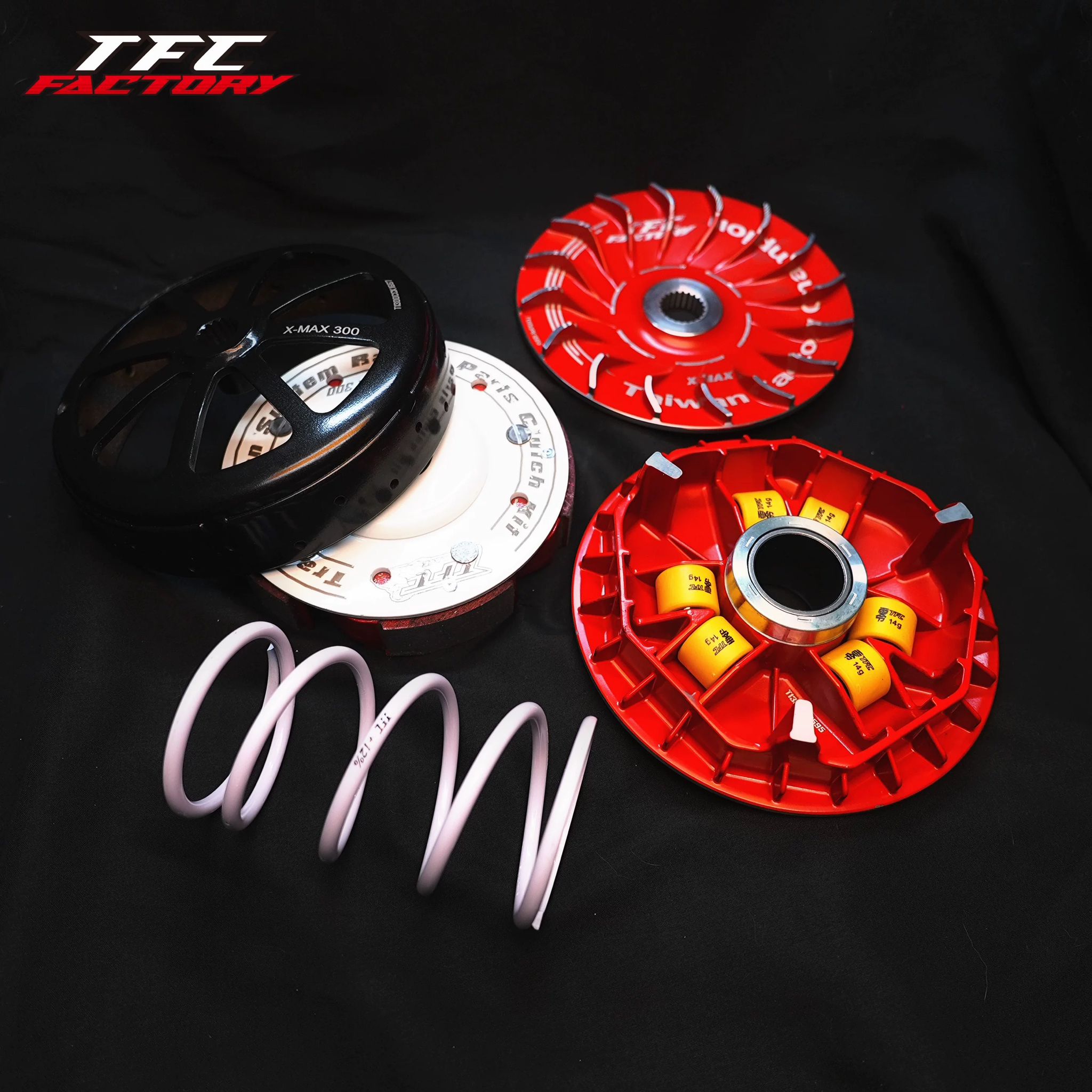 Yamaha XMAX 300 Premium High Spec Racing Pulley SET + Clutch SET