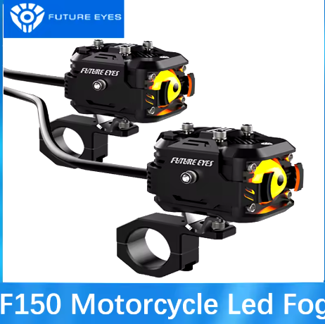 Future Eyes F150 Motorcycle Led Fog Lights 