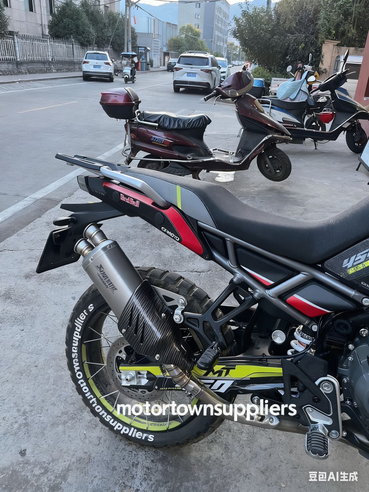 CFMOTO 450MT ADV Exhaust