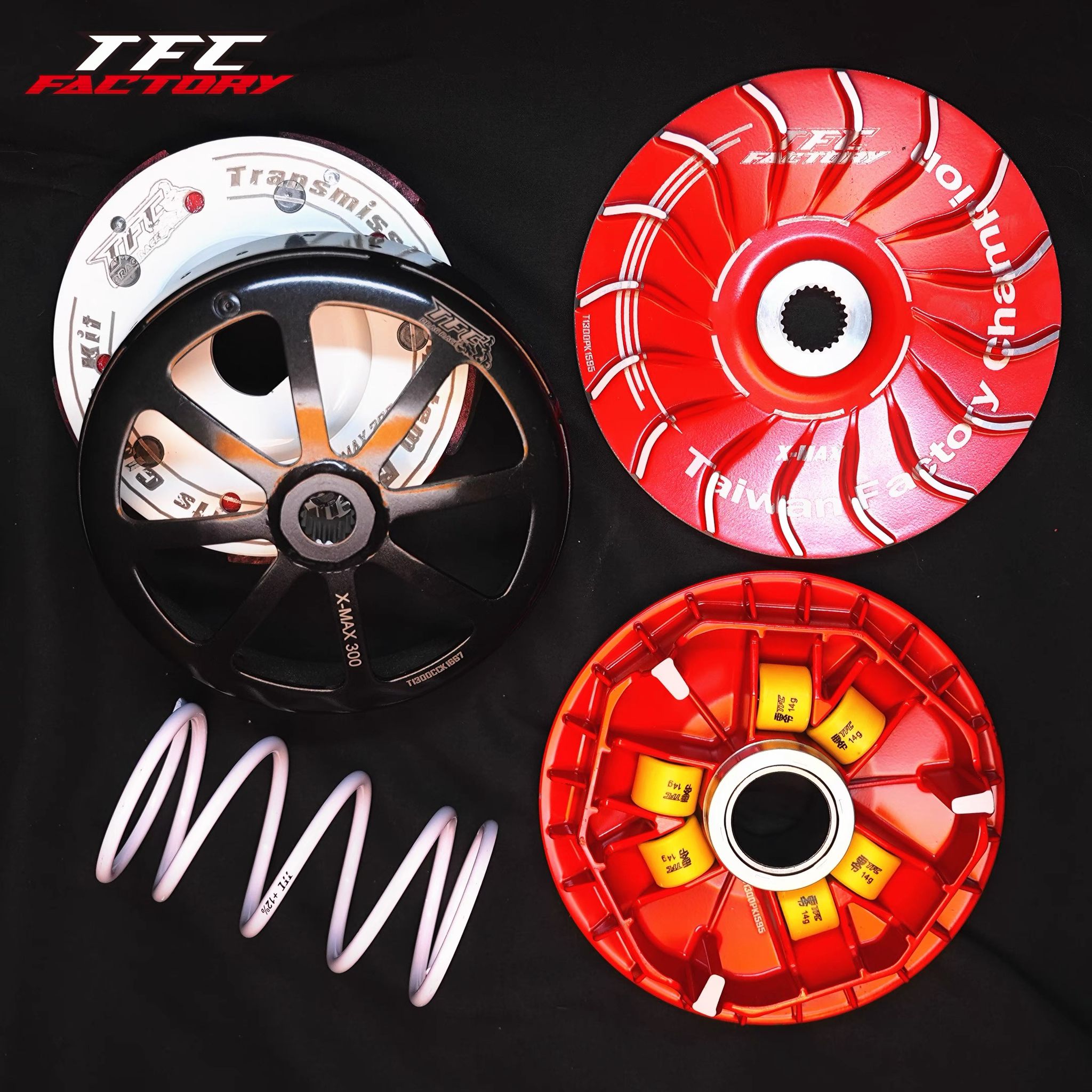 Yamaha XMAX 300 Premium High Spec Racing Pulley SET + Clutch SET