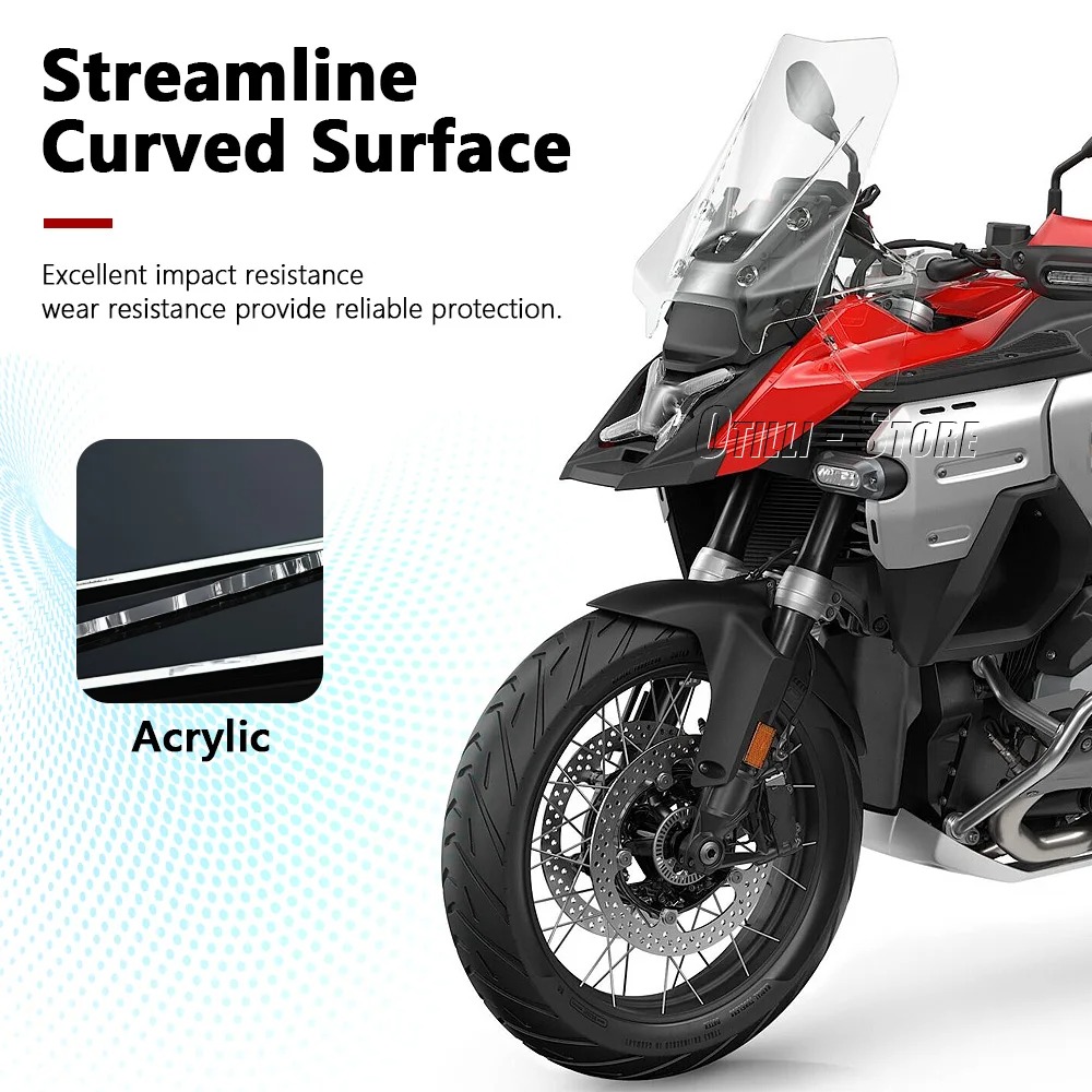 BMW R1300GSA Tank Side Wind Spoiler