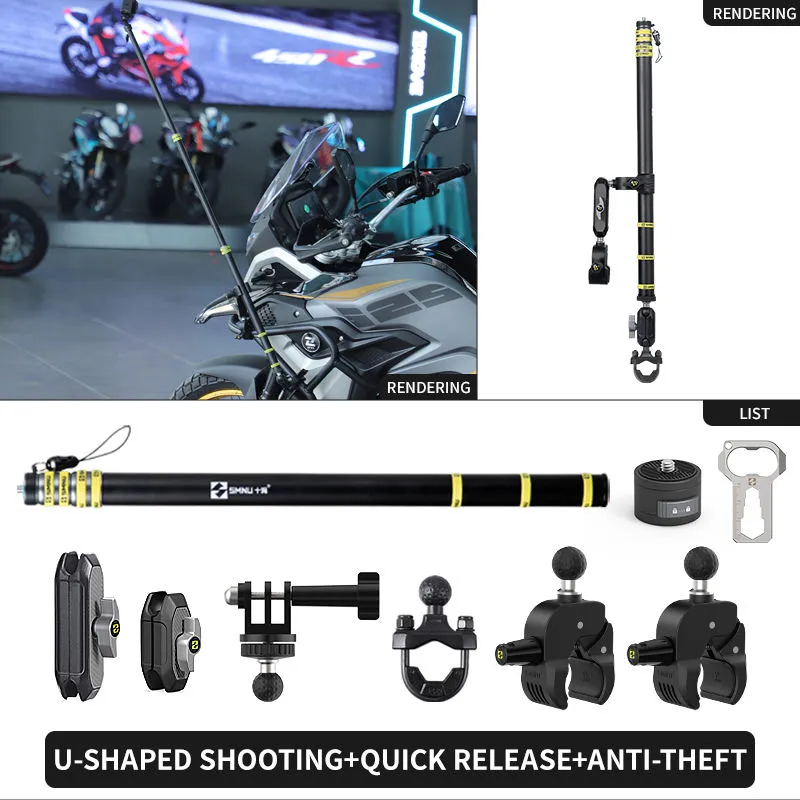Action Camera Stand With Adjustable Strong Mount