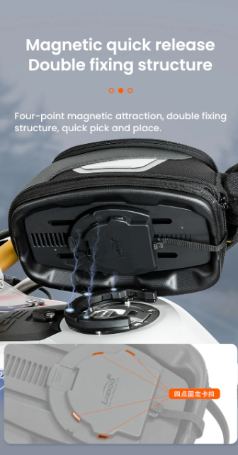 CFMOTO 450MT  Magnetic Quick Release Tank Bag
