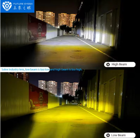 Future Eyes F150 Motorcycle Led Fog Lights 