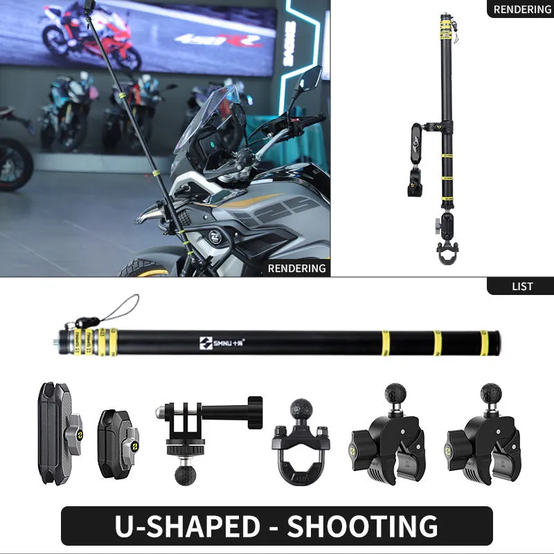 Action Camera Stand With Adjustable Strong Mount