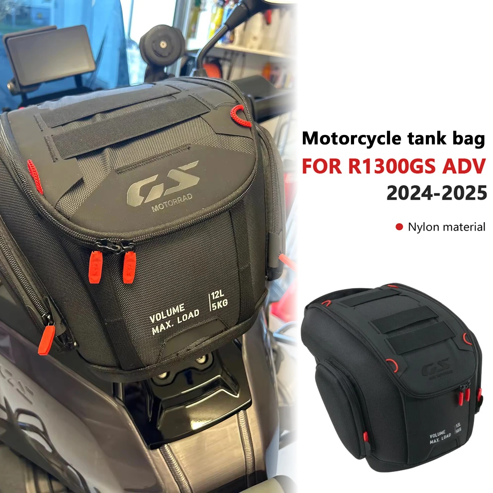BMW 1300GSA Tank Bag, Side-tank Bag, Side Bag