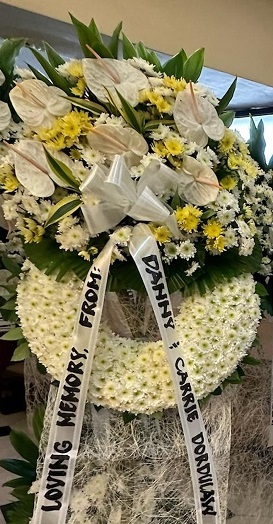Sympathy Floral Wreath