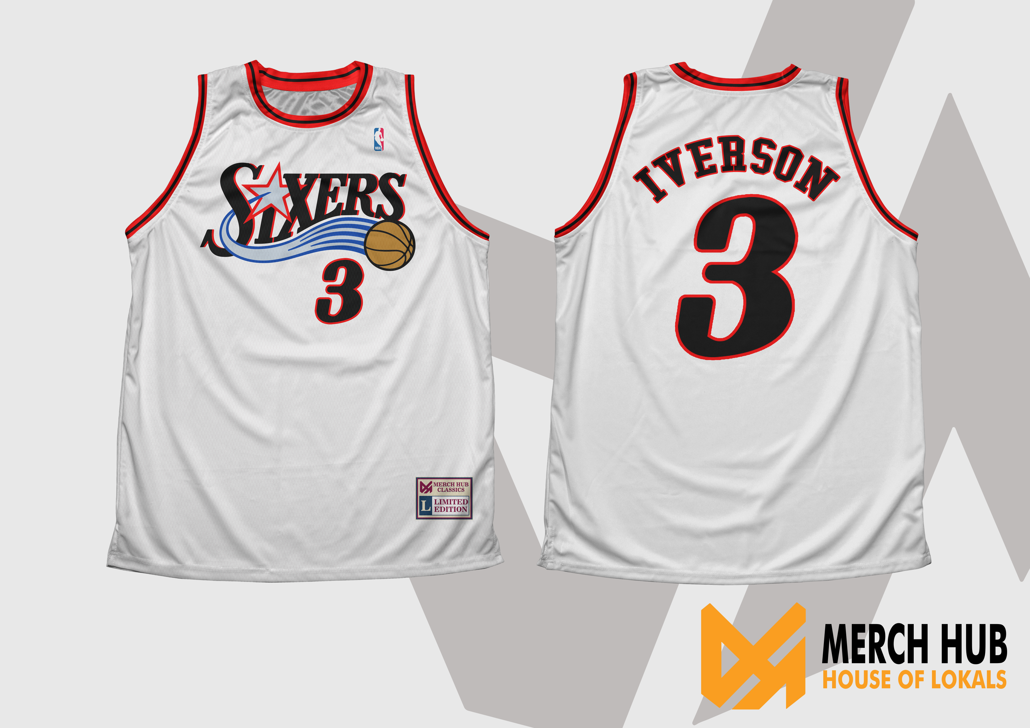 Allen Iverson Philadelphia 76ers Jersey