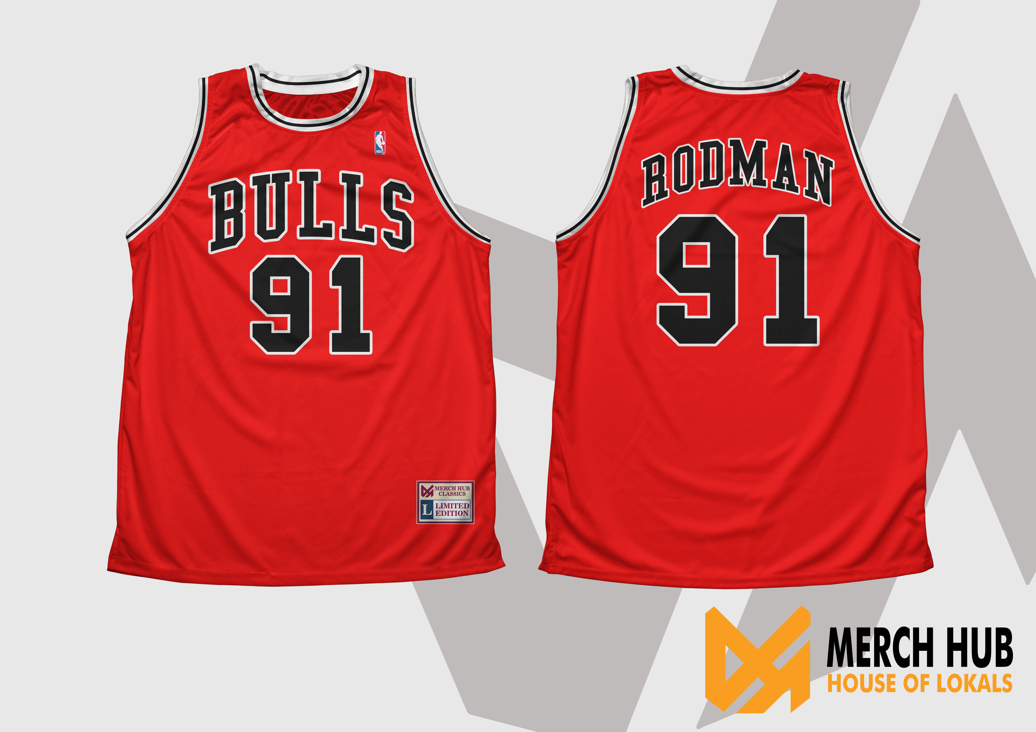 Dennis Rodman Chicago Bulls Jersey
