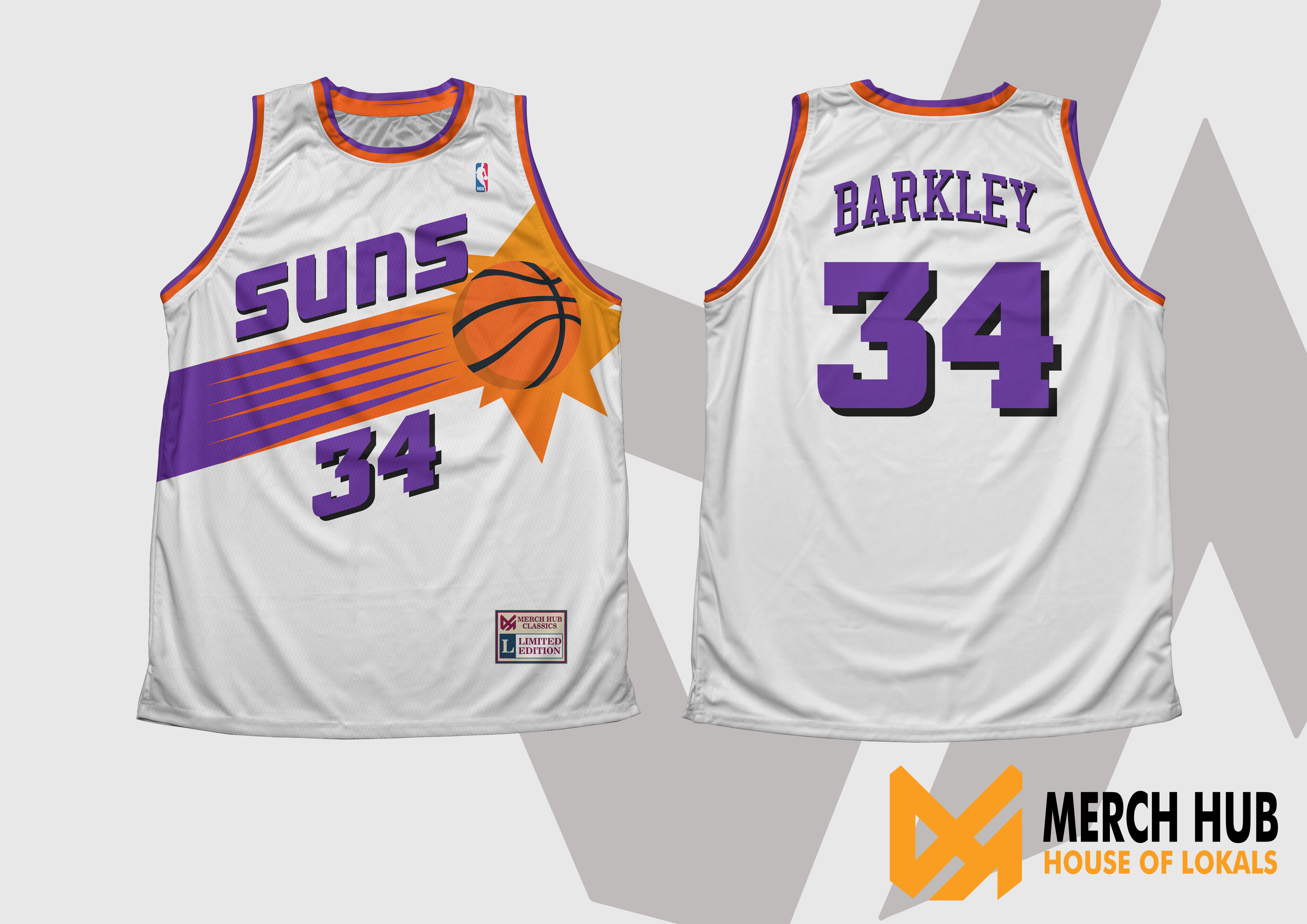 Charles Barkley Phoenix Suns Jersey