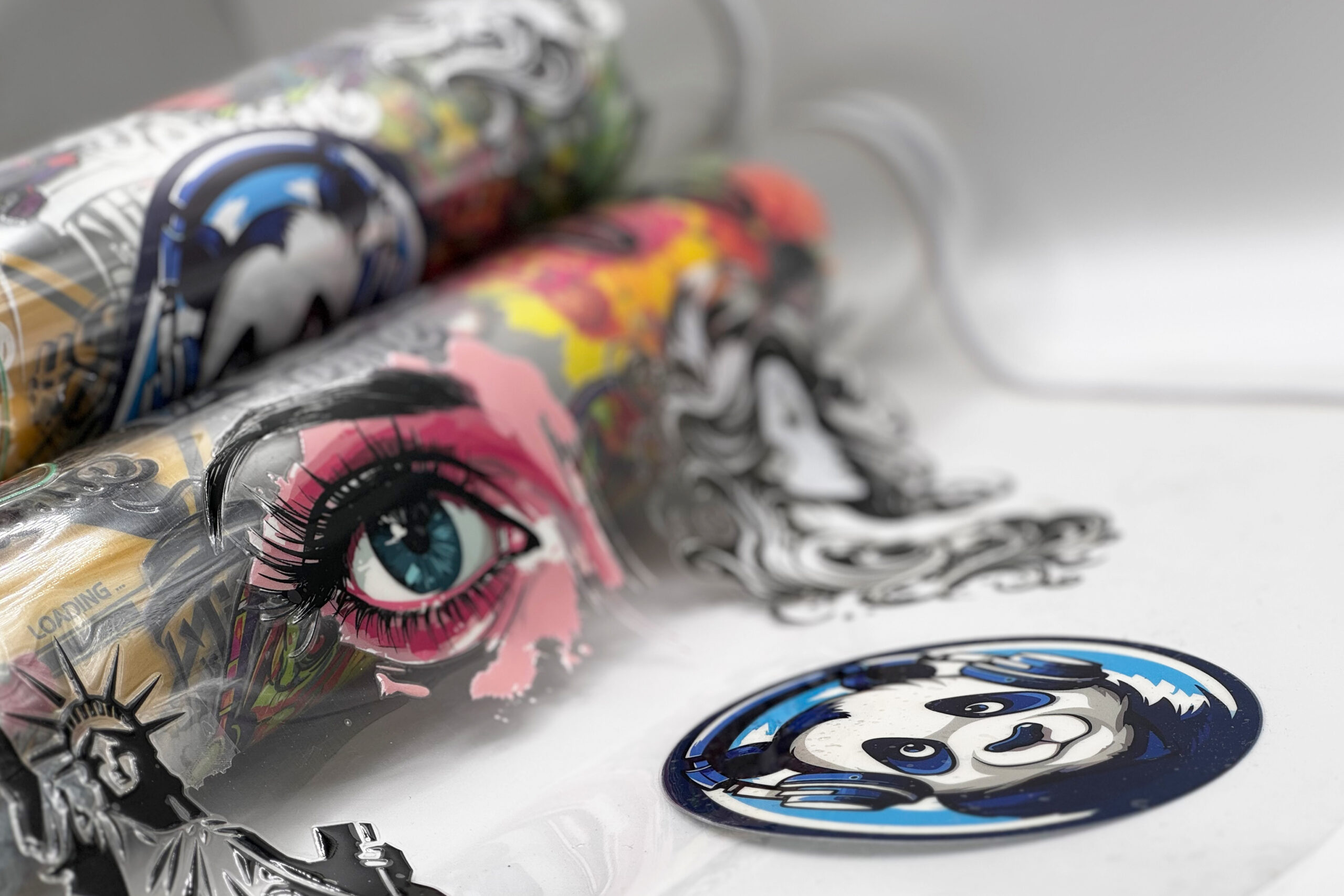 UV DTF Prints - Roll to Roll Prints 